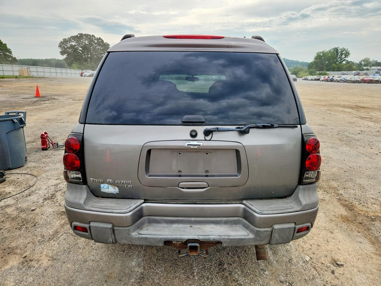 2006 Chevrolet Trailblazer Ext Ls Gray vin: 1GNET16S066153471