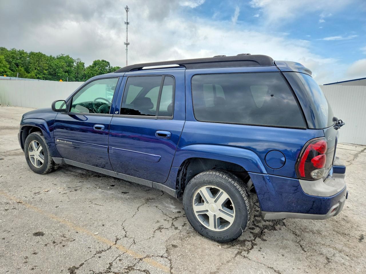 2004 Chevrolet Trailblazer Ext Ls Blue vin: 1GNET16S146127300
