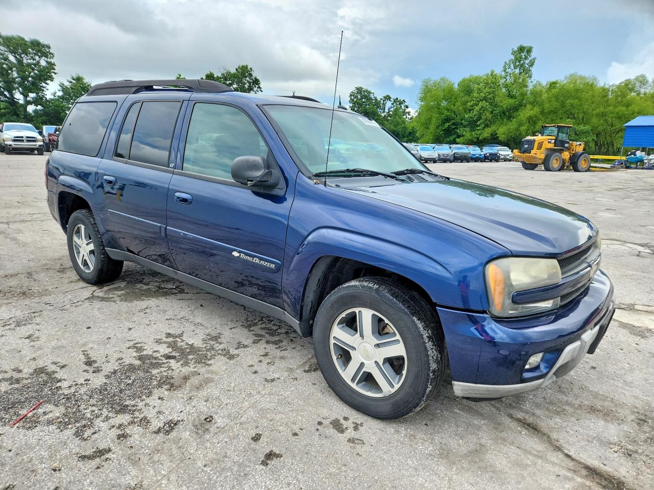 2004 Chevrolet Trailblazer Ext Ls Blue vin: 1GNET16S146127300