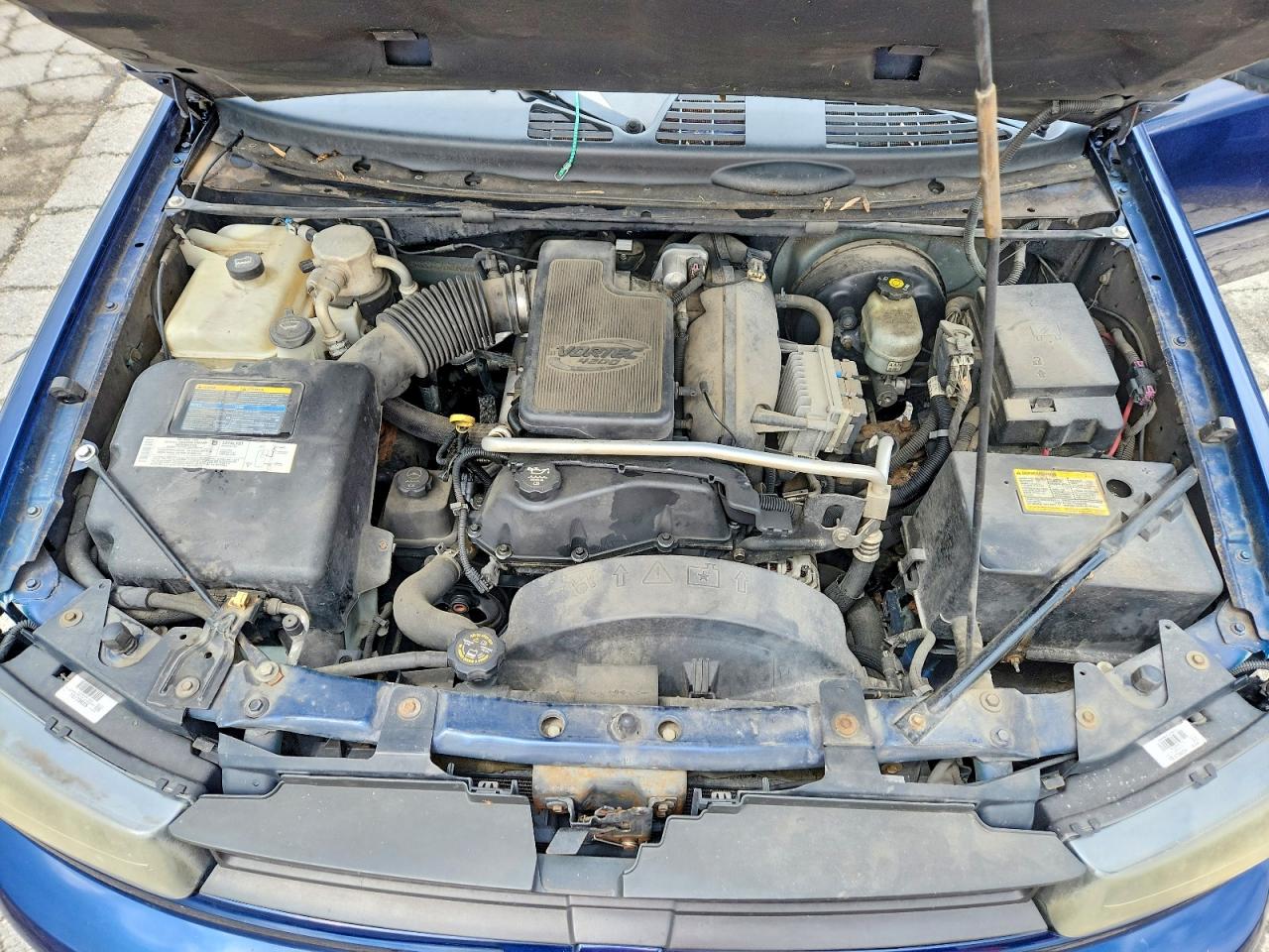 2004 Chevrolet Trailblazer Ext Ls Blue vin: 1GNET16S146127300
