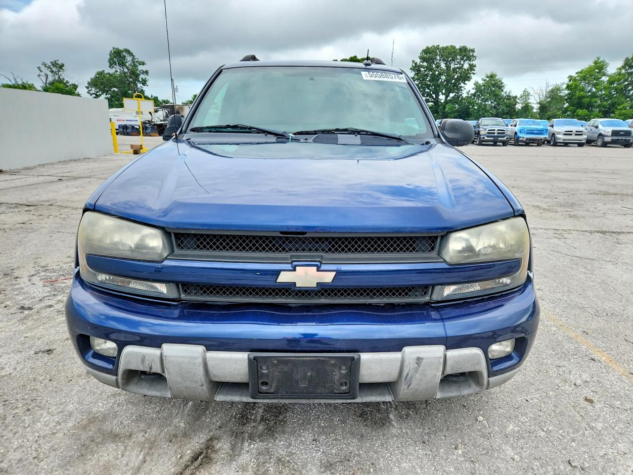 2004 Chevrolet Trailblazer Ext Ls Blue vin: 1GNET16S146127300