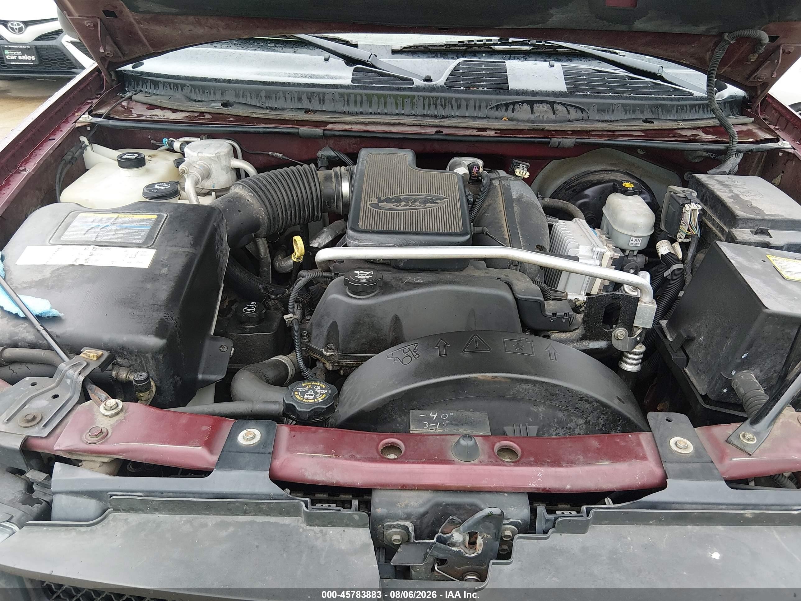 2004 Chevrolet Trailblazer Ext Ls Maroon vin: 1GNET16S146164136