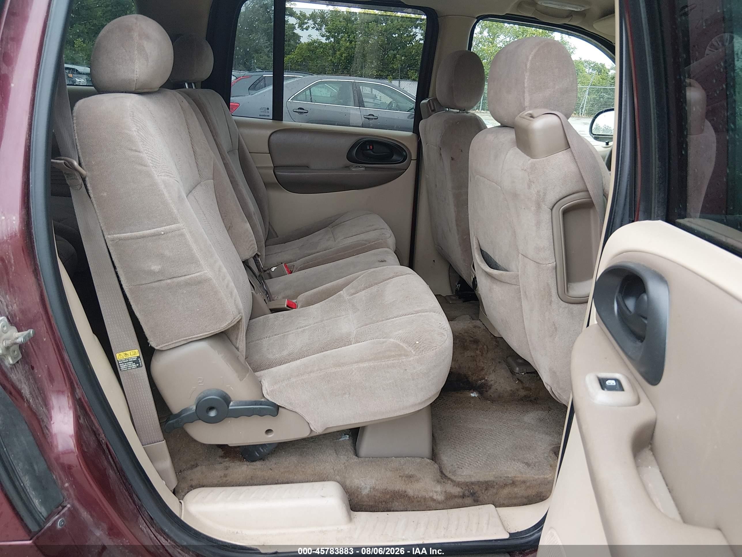 2004 Chevrolet Trailblazer Ext Ls Maroon vin: 1GNET16S146164136