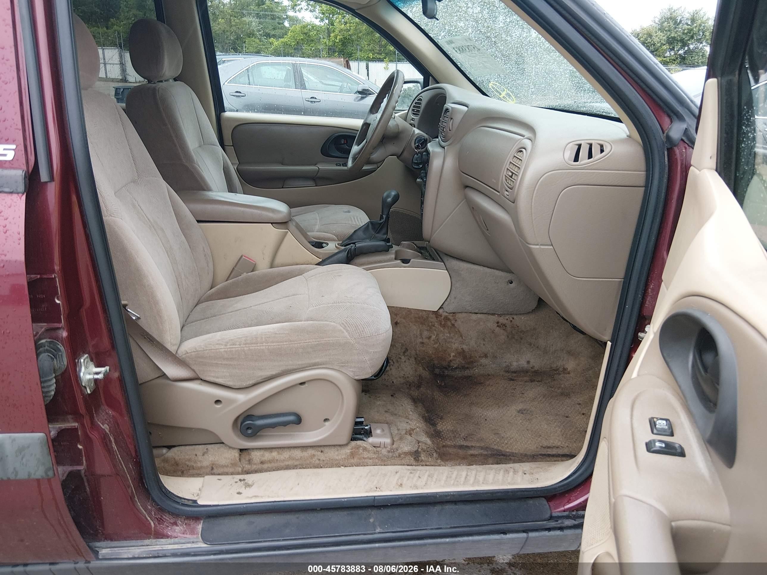 2004 Chevrolet Trailblazer Ext Ls Maroon vin: 1GNET16S146164136