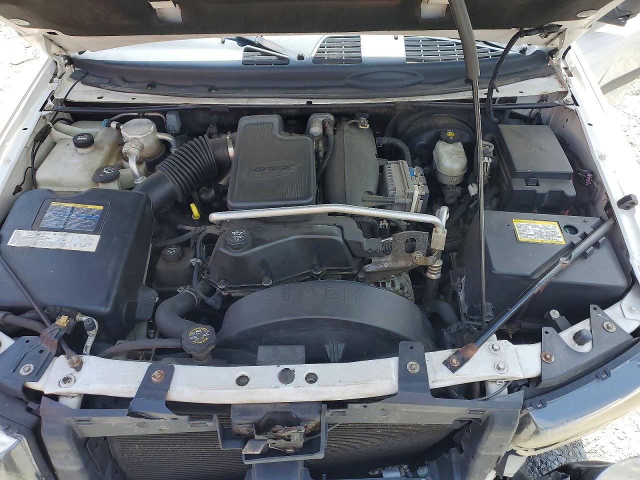 2005 Chevrolet Trailblazer Ext Ls White vin: 1GNET16S156192956