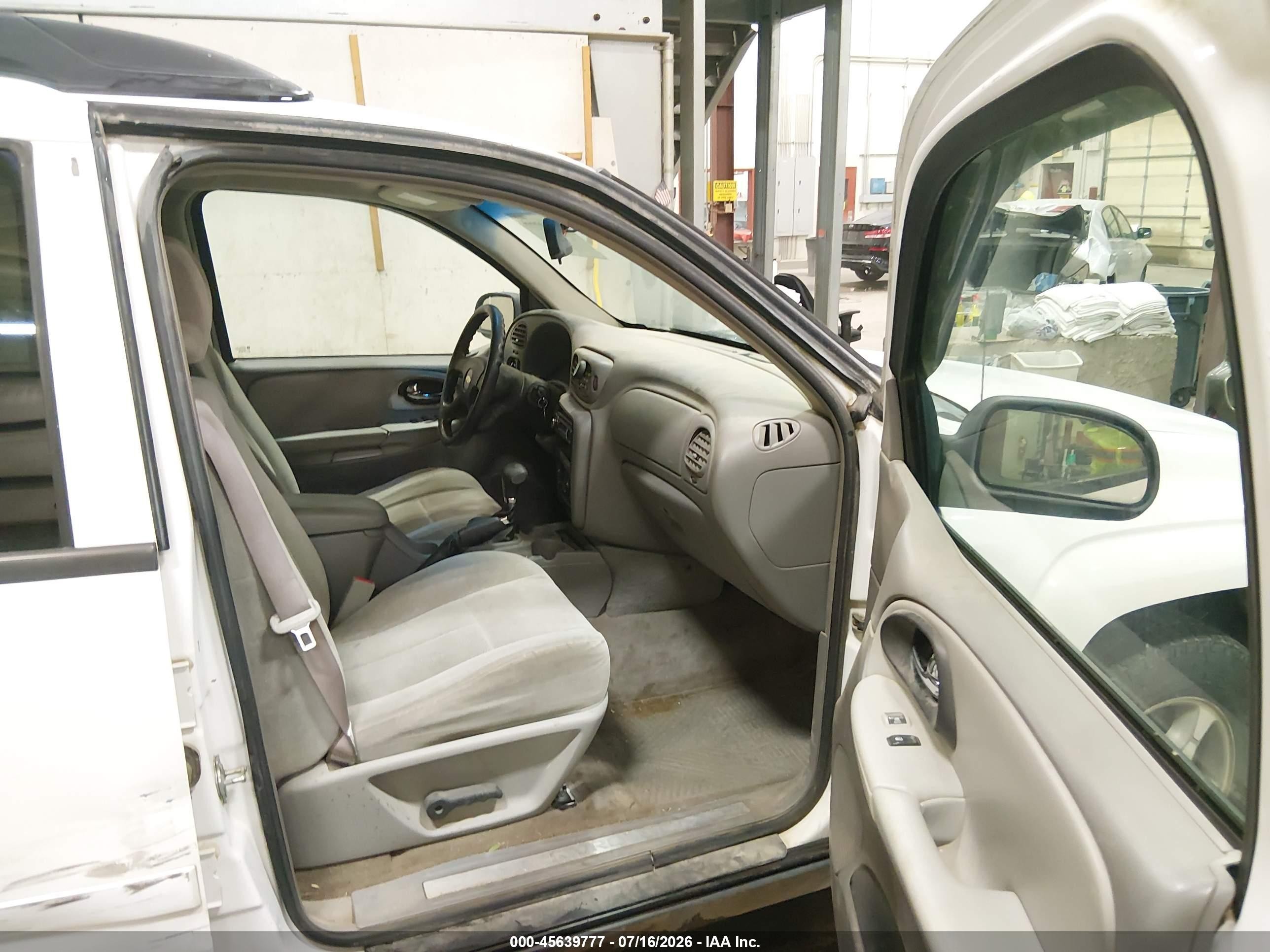 2006 Chevrolet Trailblazer Ext Ls Белый vin: 1GNET16S166148523