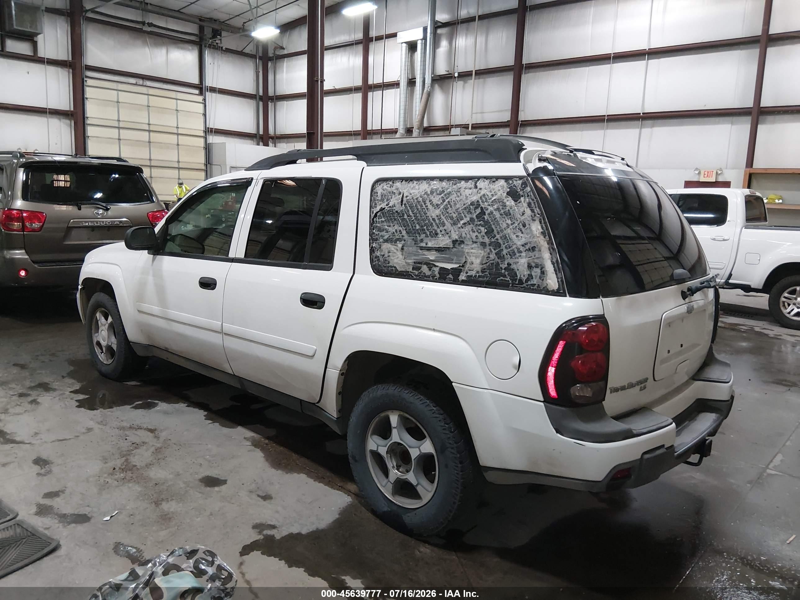2006 Chevrolet Trailblazer Ext Ls Белый vin: 1GNET16S166148523