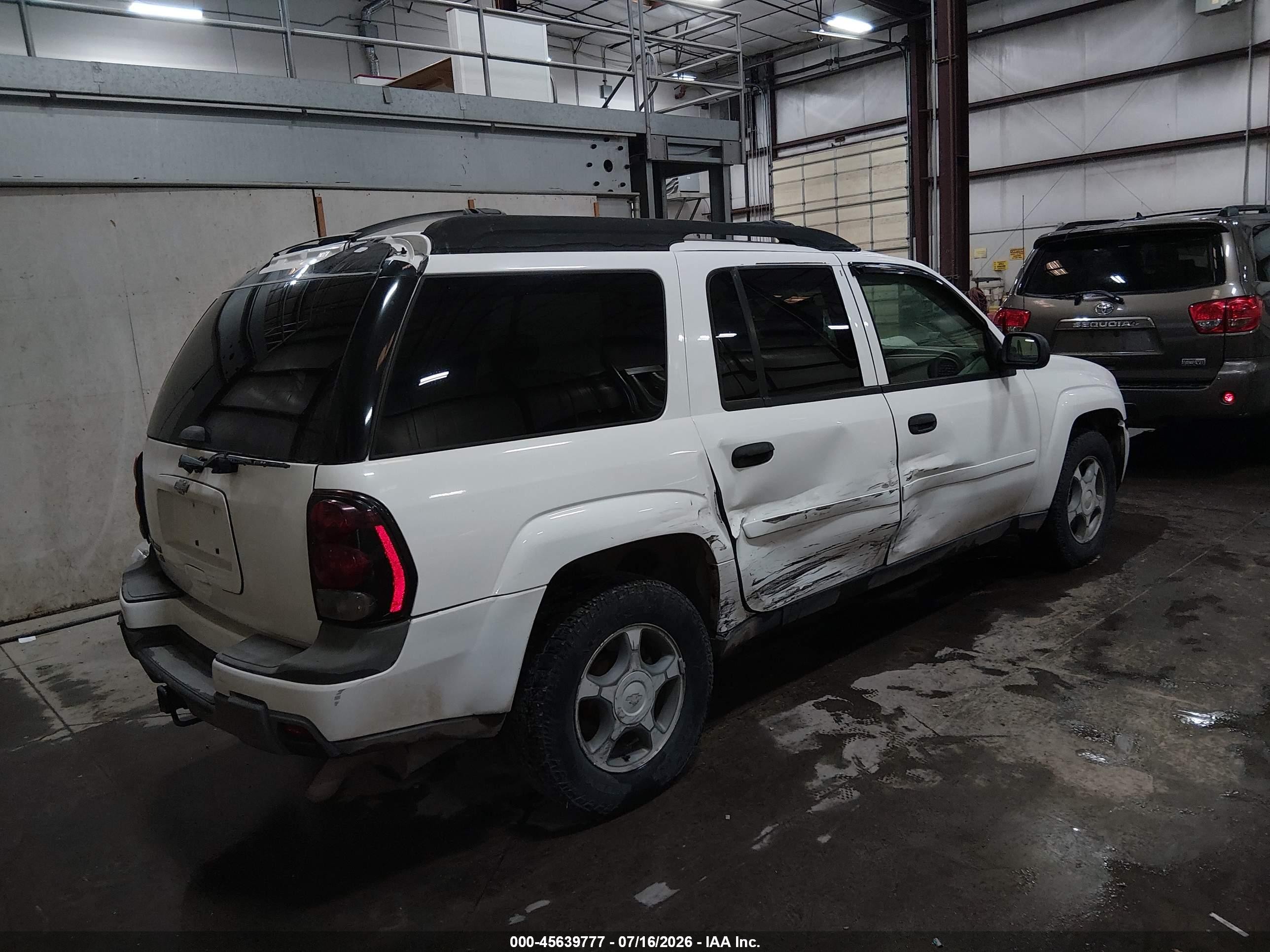 2006 Chevrolet Trailblazer Ext Ls Белый vin: 1GNET16S166148523