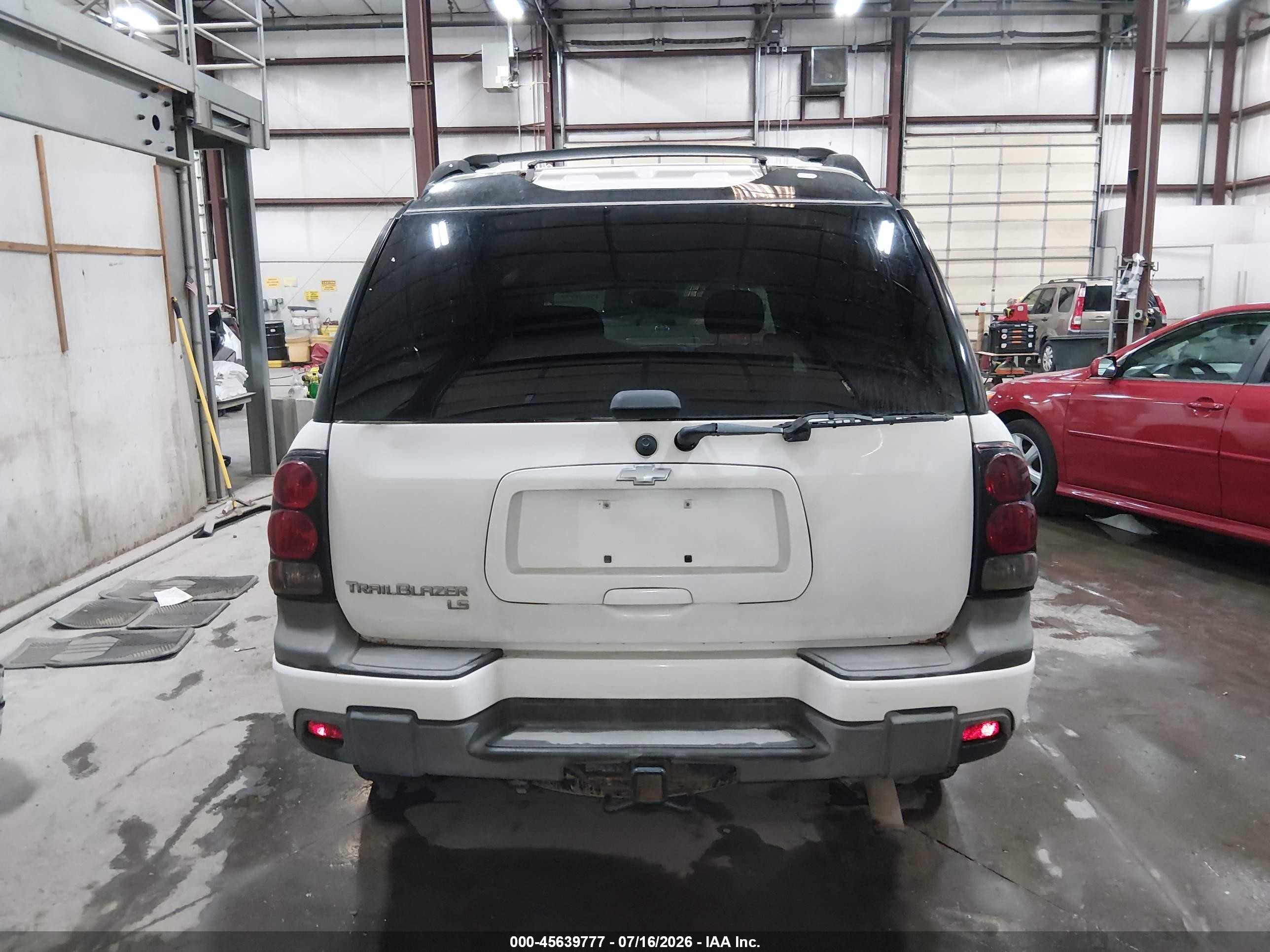2006 Chevrolet Trailblazer Ext Ls Белый vin: 1GNET16S166148523