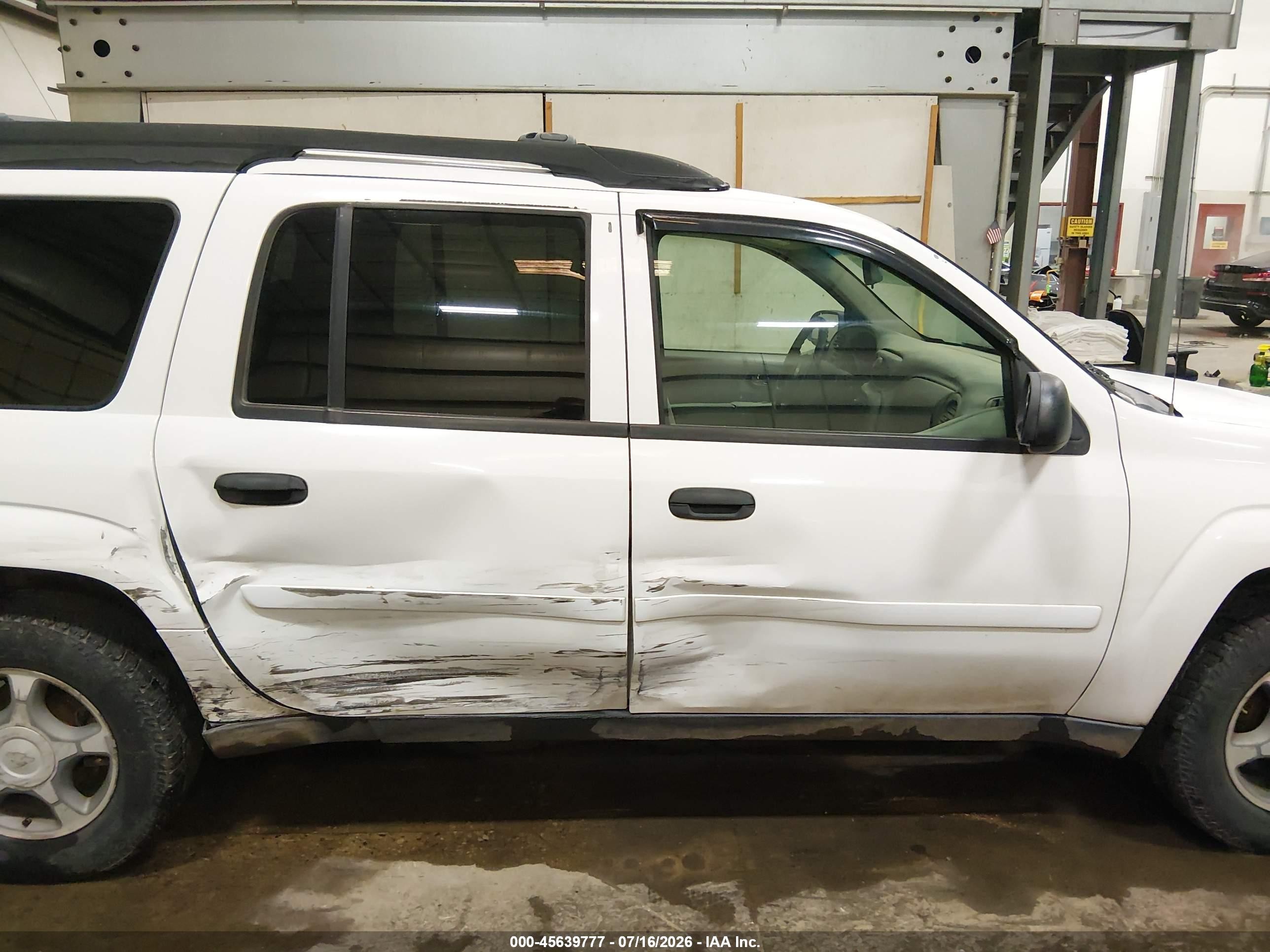 2006 Chevrolet Trailblazer Ext Ls Белый vin: 1GNET16S166148523