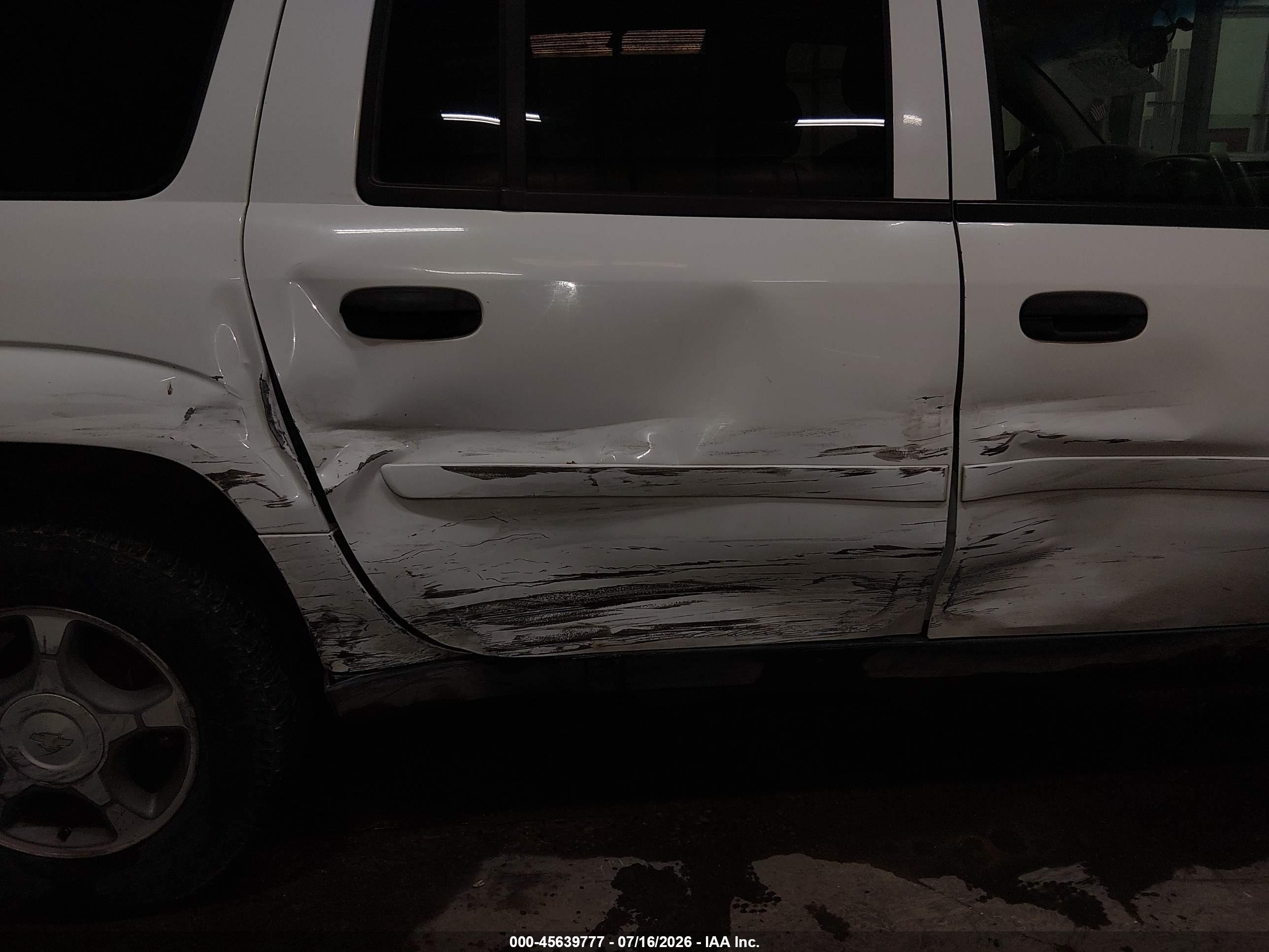 2006 Chevrolet Trailblazer Ext Ls Белый vin: 1GNET16S166148523