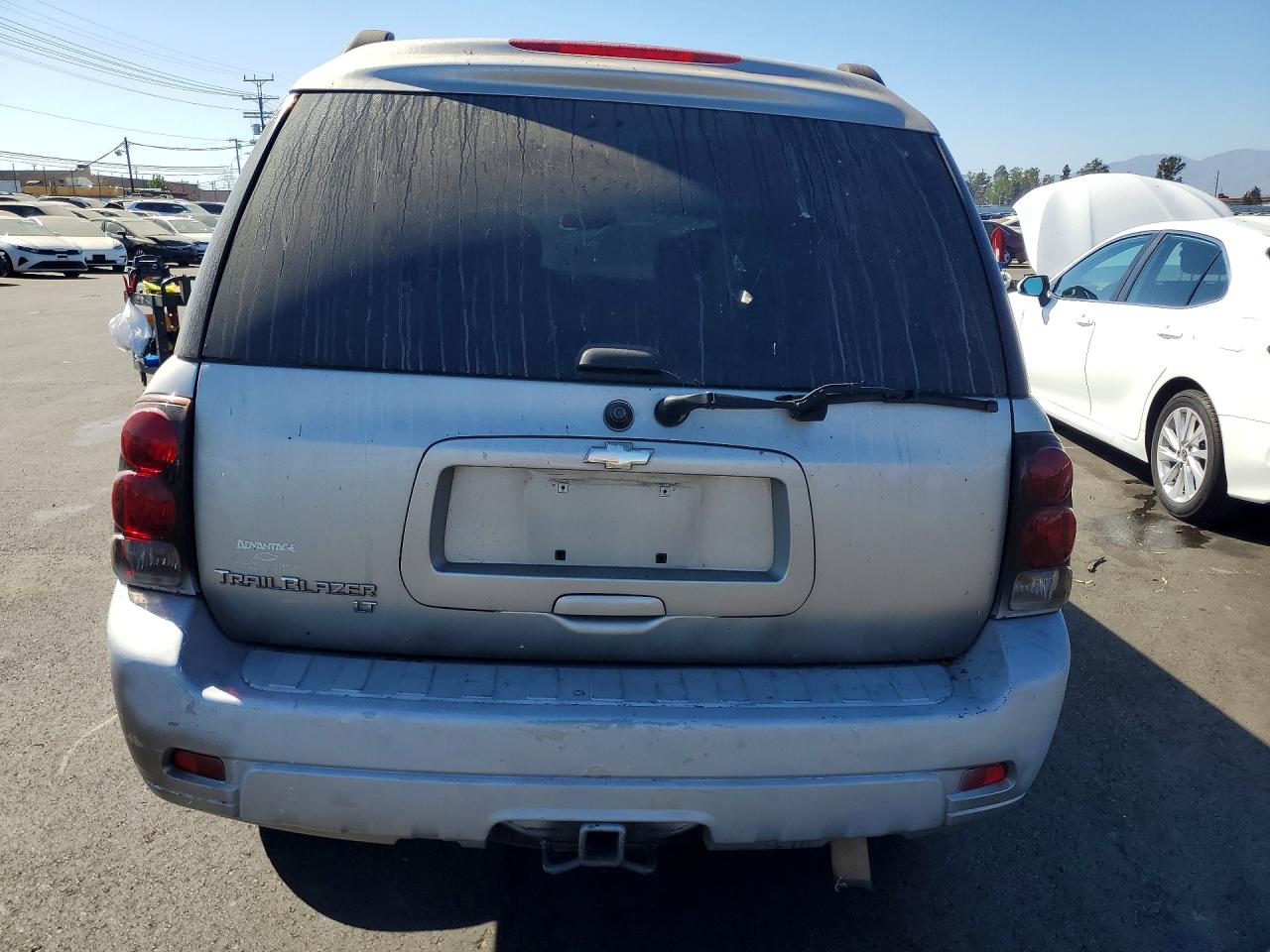 2006 Chevrolet Trailblazer Ext Ls Silver vin: 1GNET16S166172093