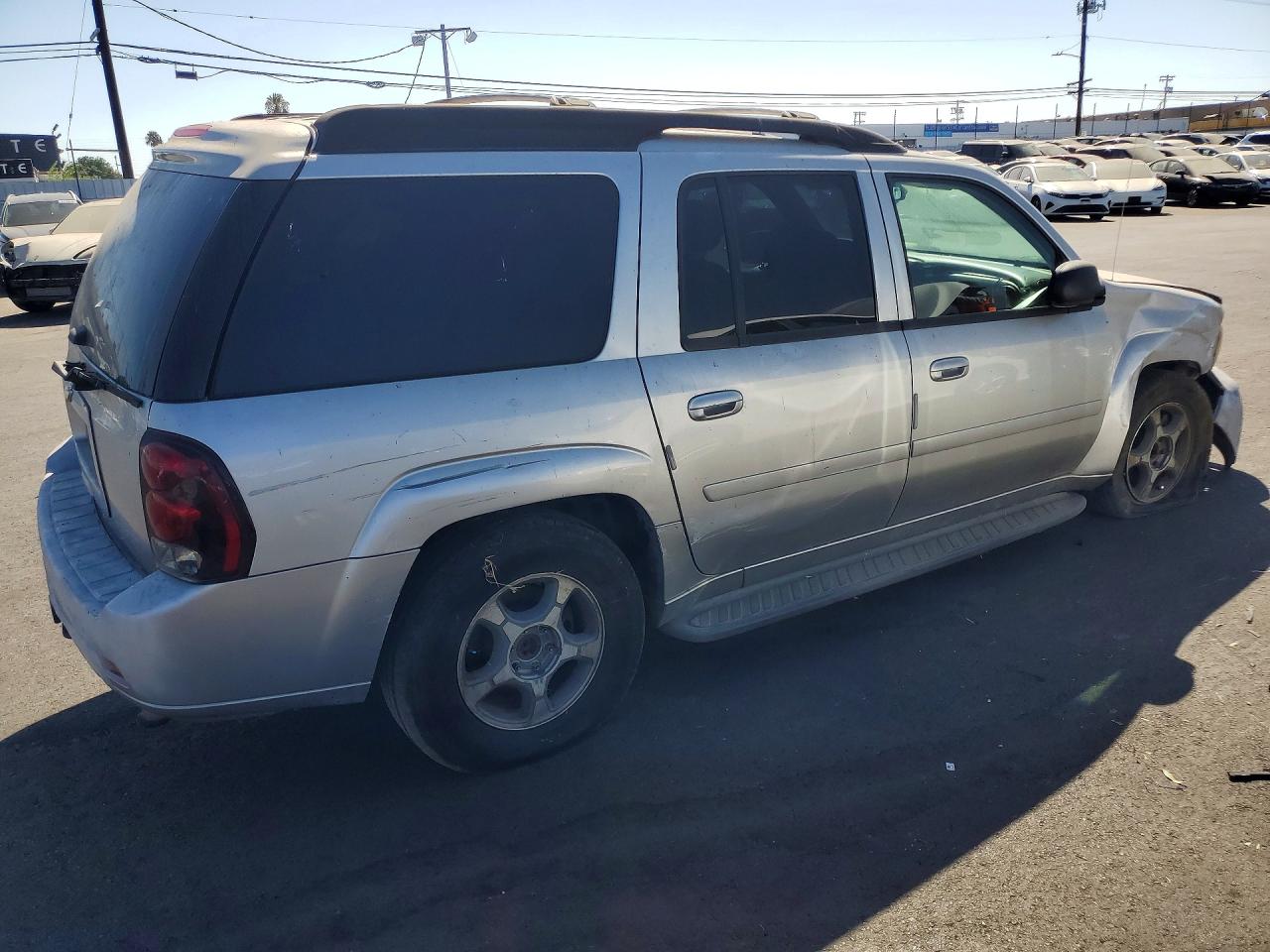 2006 Chevrolet Trailblazer Ext Ls Silver vin: 1GNET16S166172093