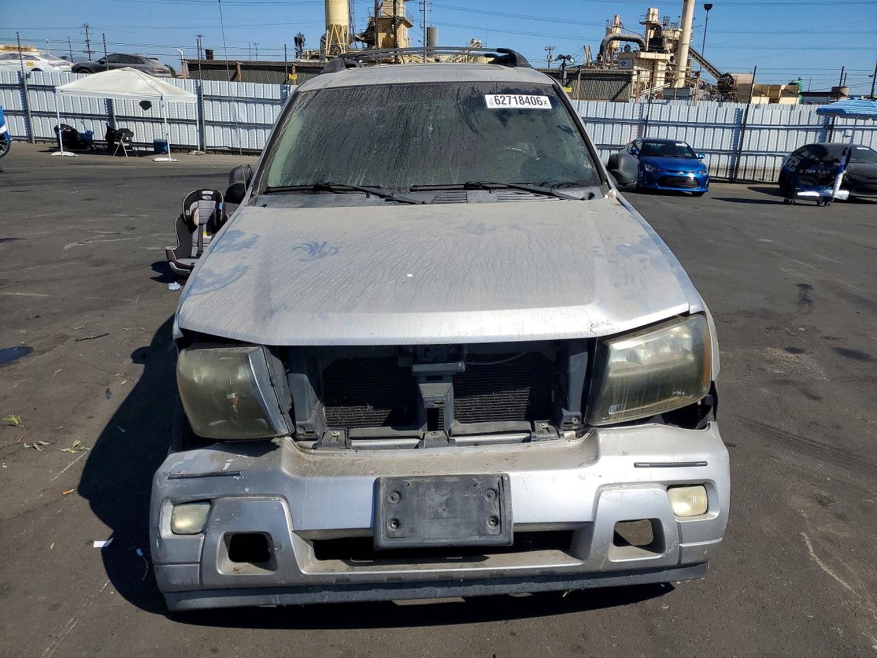 2006 Chevrolet Trailblazer Ext Ls Silver vin: 1GNET16S166172093