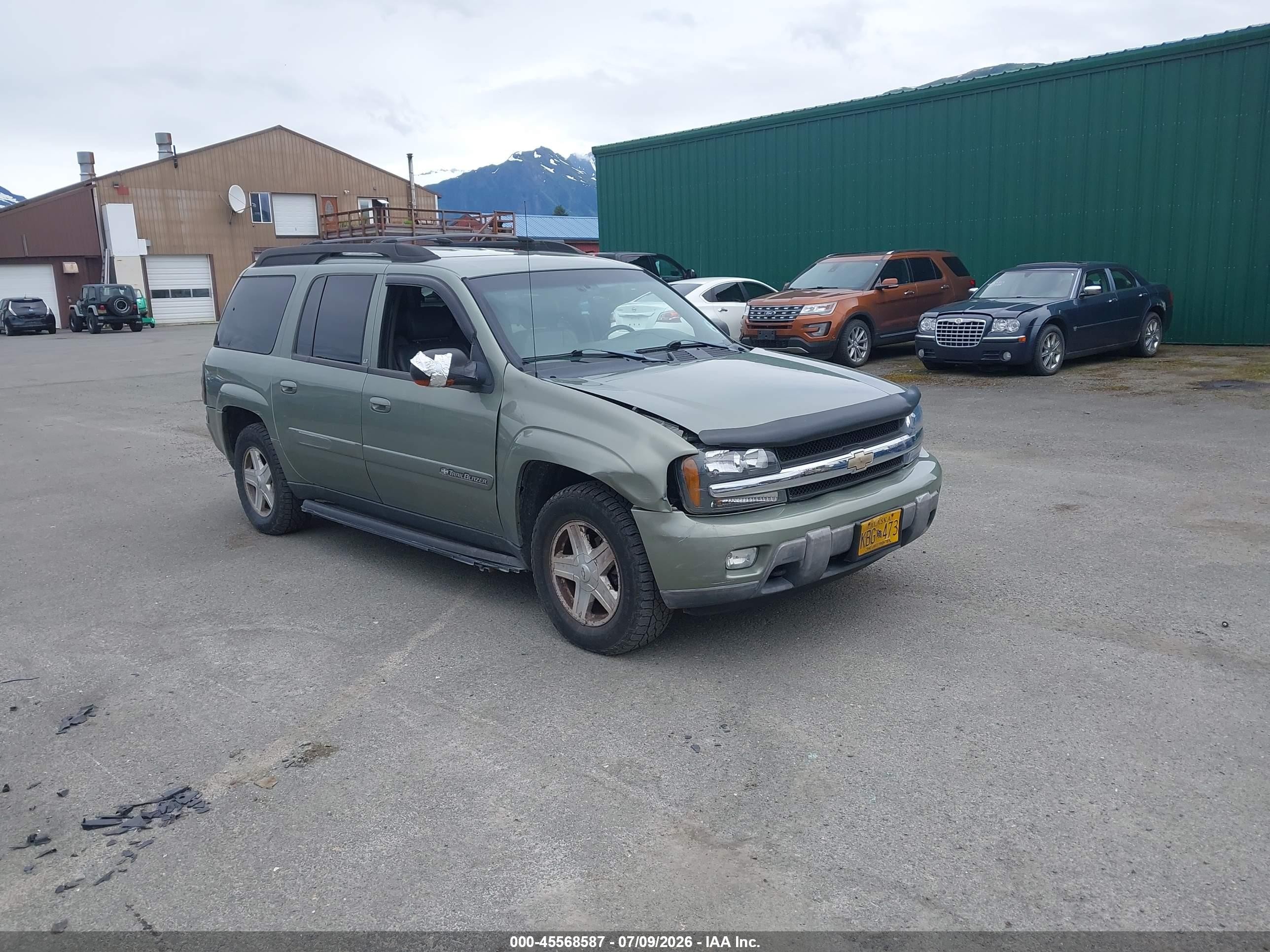 2003 Chevrolet Trailblazer Ext Lt Green vin: 1GNET16S236164337