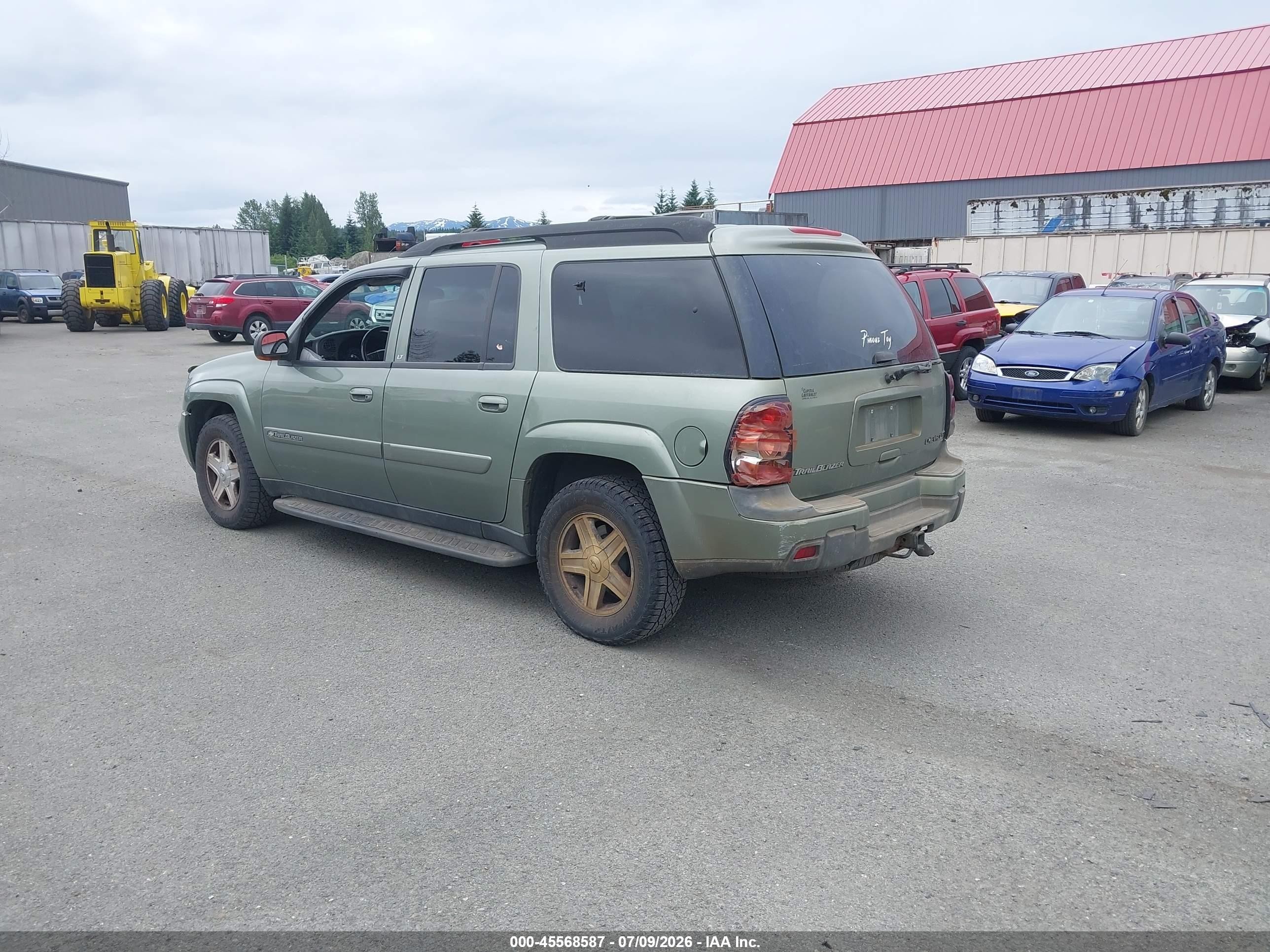 2003 Chevrolet Trailblazer Ext Lt Green vin: 1GNET16S236164337