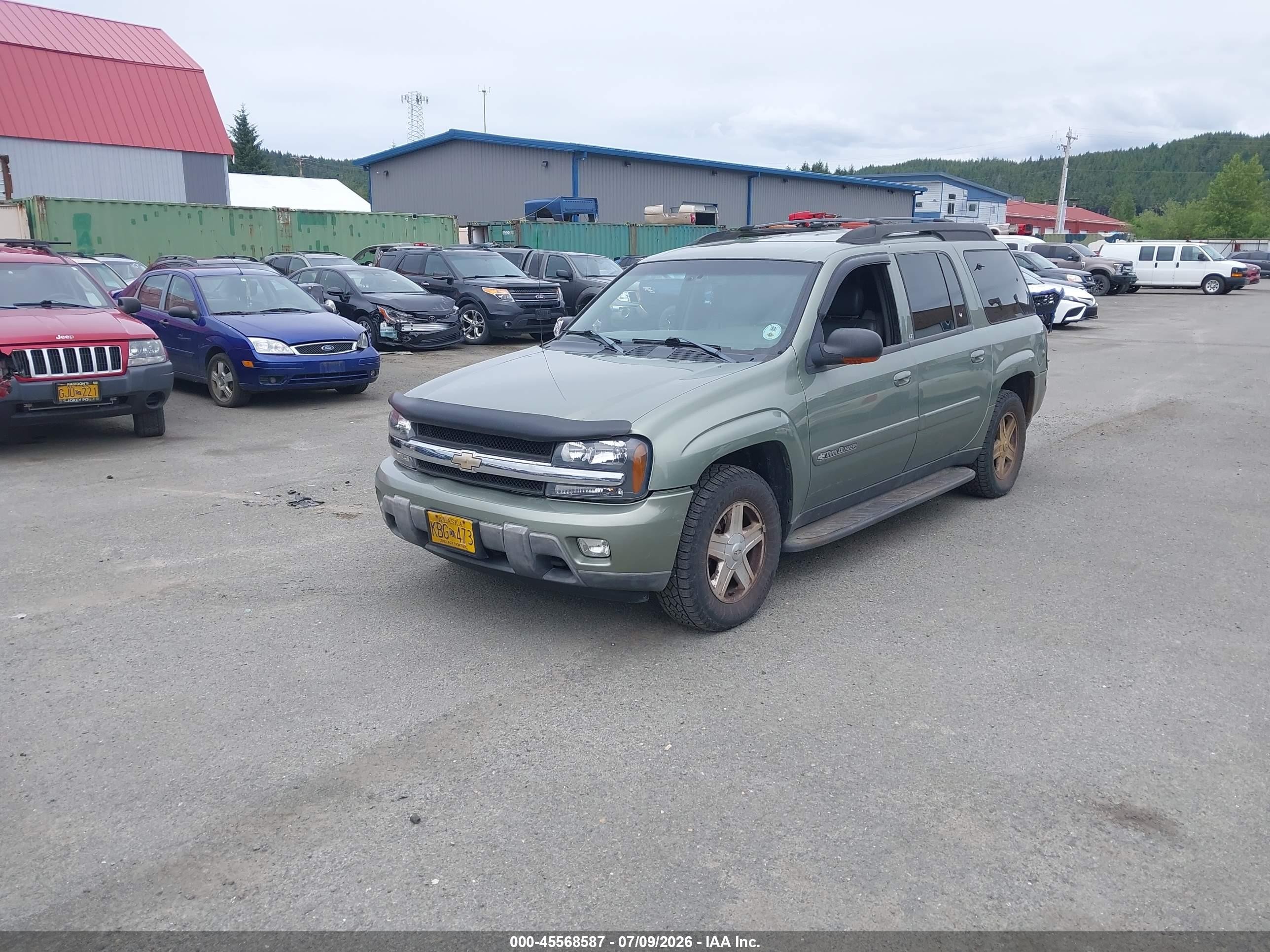 2003 Chevrolet Trailblazer Ext Lt Green vin: 1GNET16S236164337