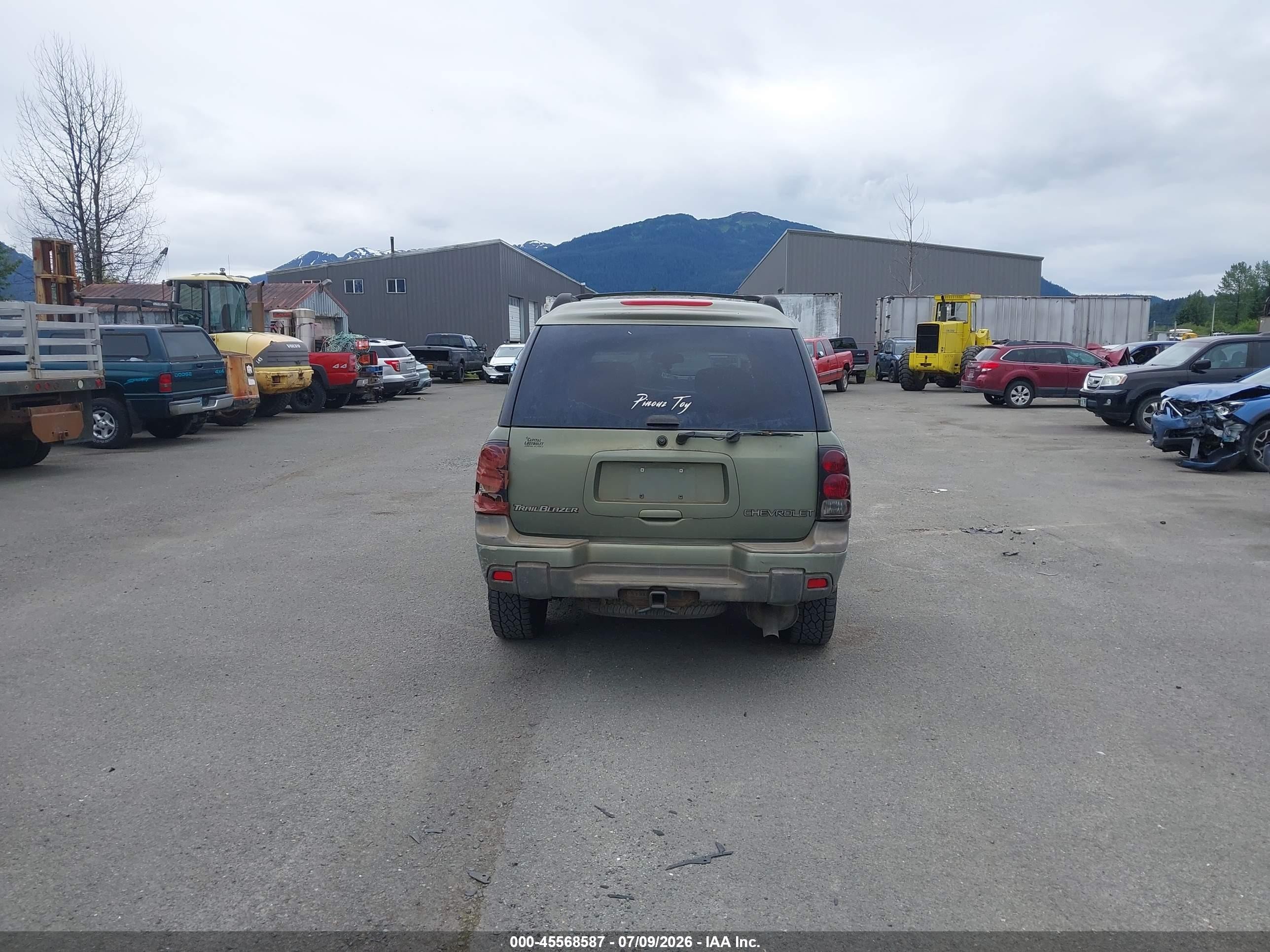 2003 Chevrolet Trailblazer Ext Lt Green vin: 1GNET16S236164337