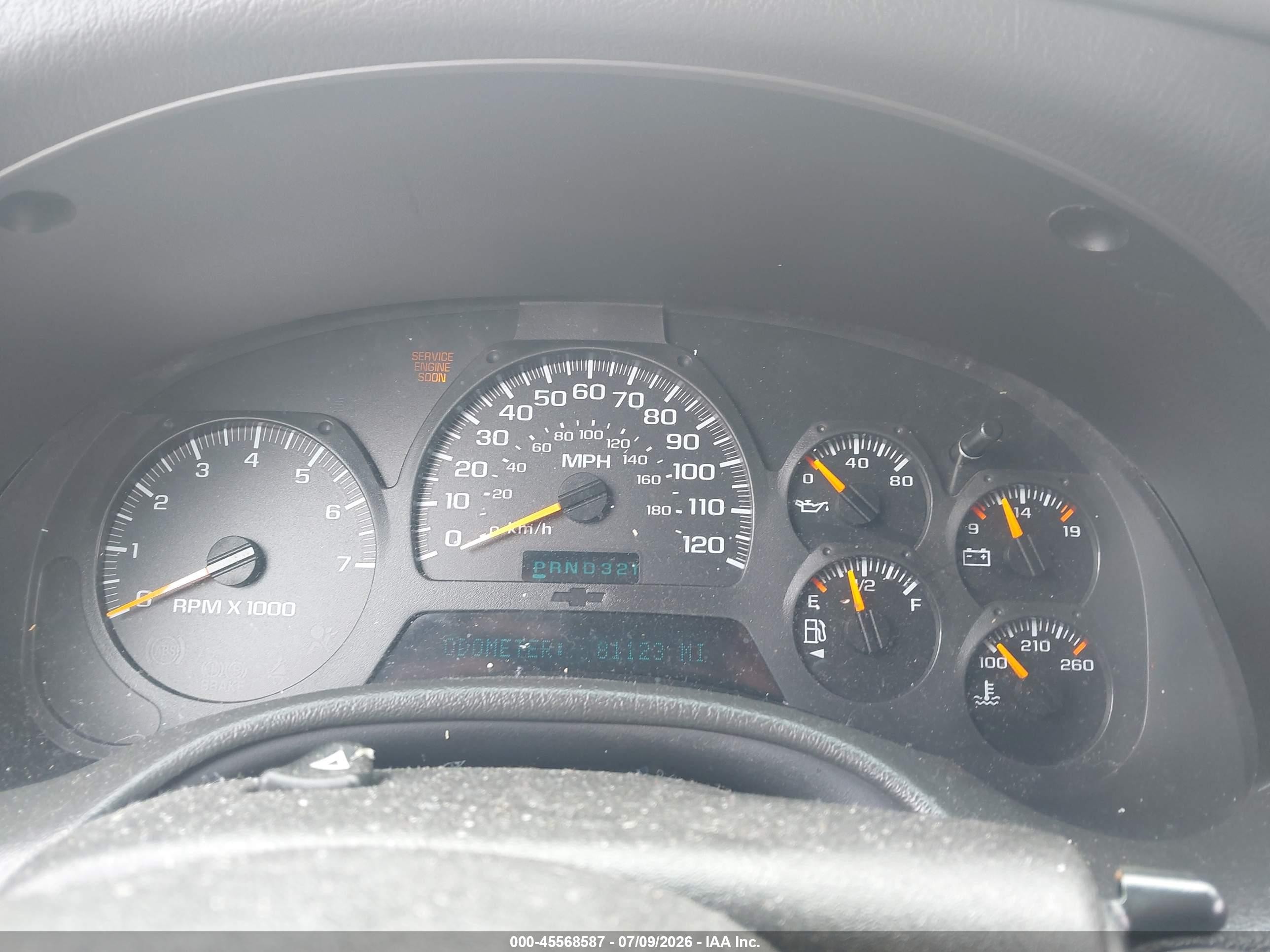 2003 Chevrolet Trailblazer Ext Lt Green vin: 1GNET16S236164337
