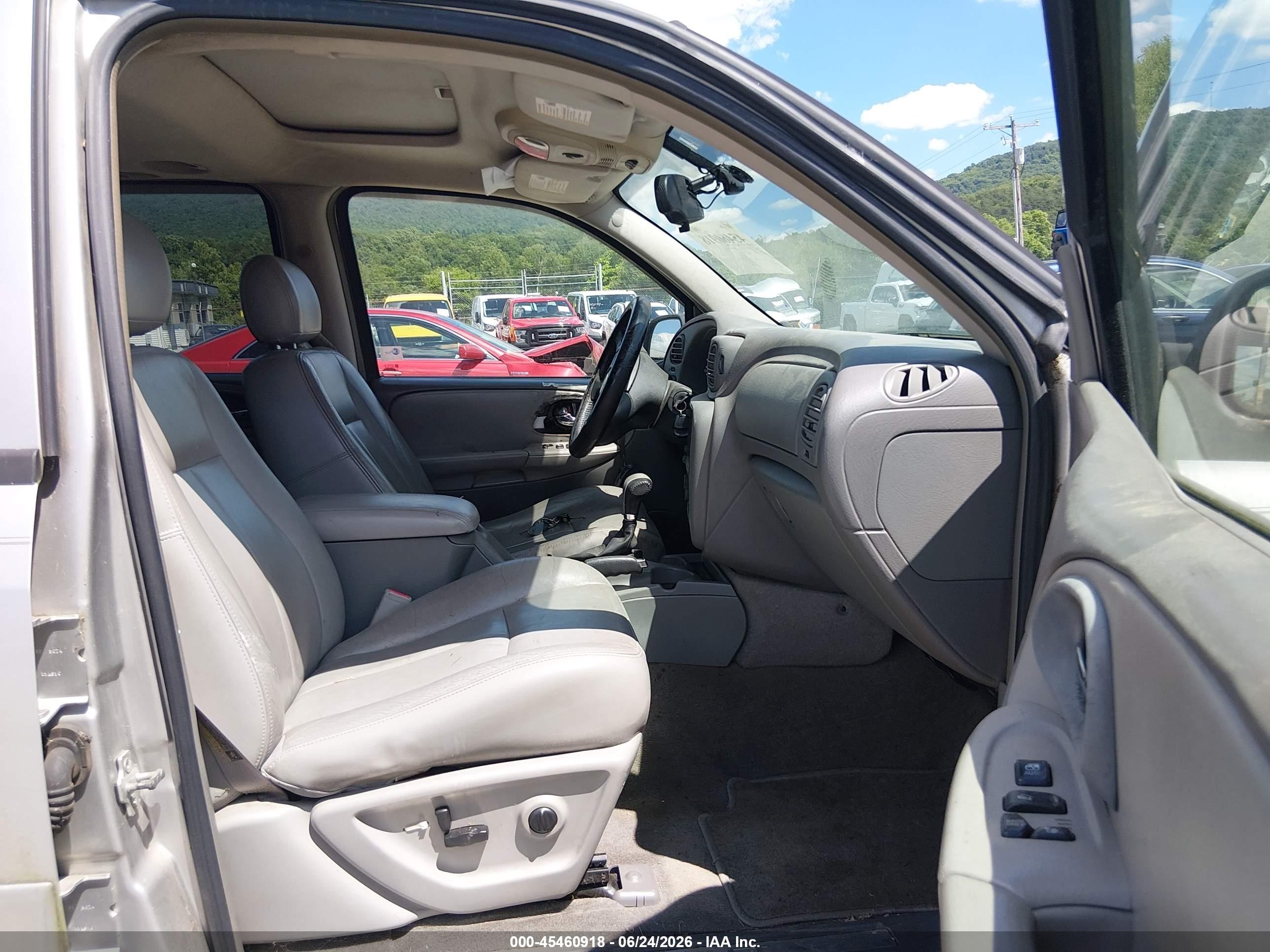 2005 Chevrolet Trailblazer Ext Lt Silver vin: 1GNET16S256104285