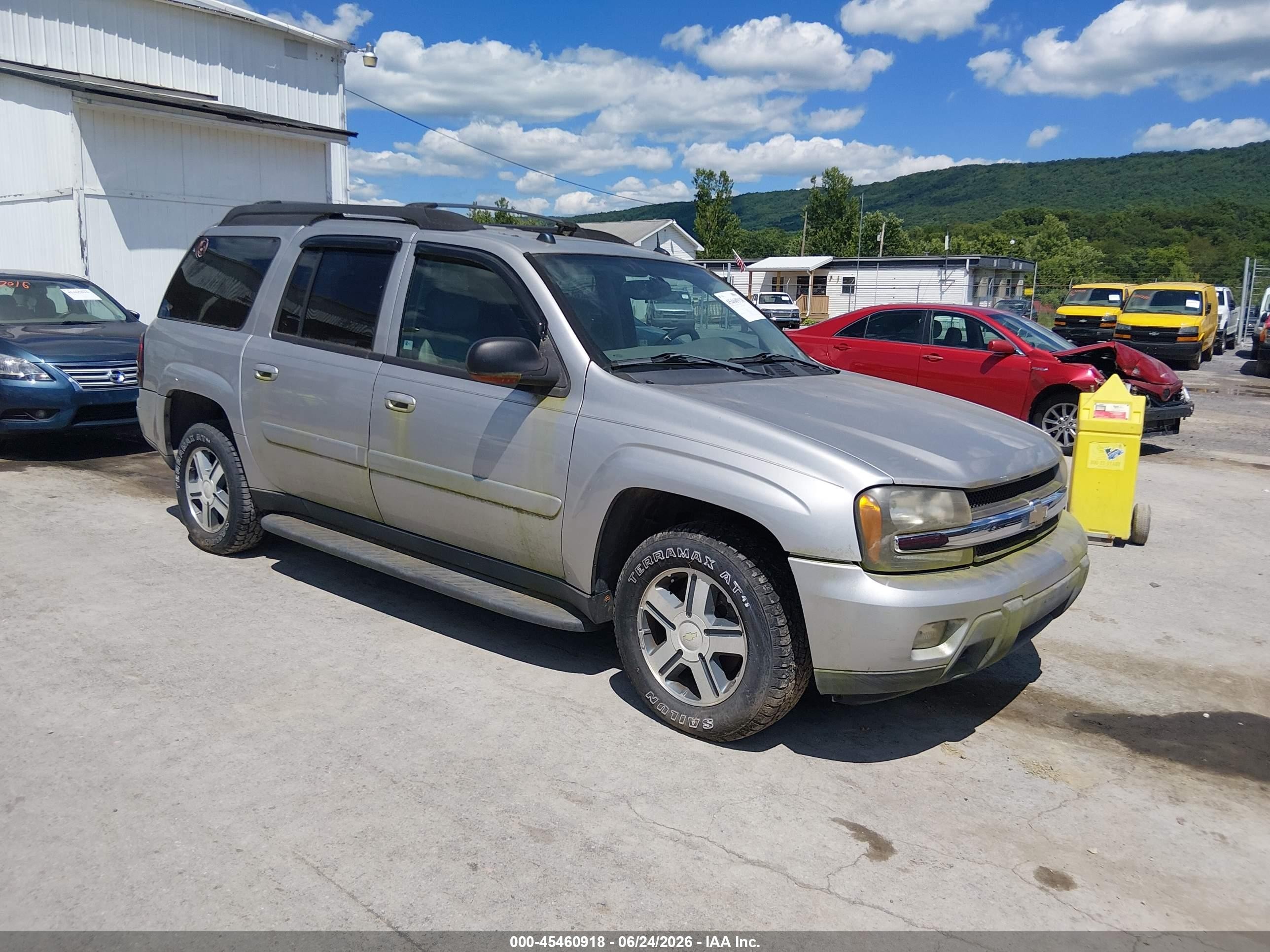 2005 Chevrolet Trailblazer Ext Lt Silver vin: 1GNET16S256104285