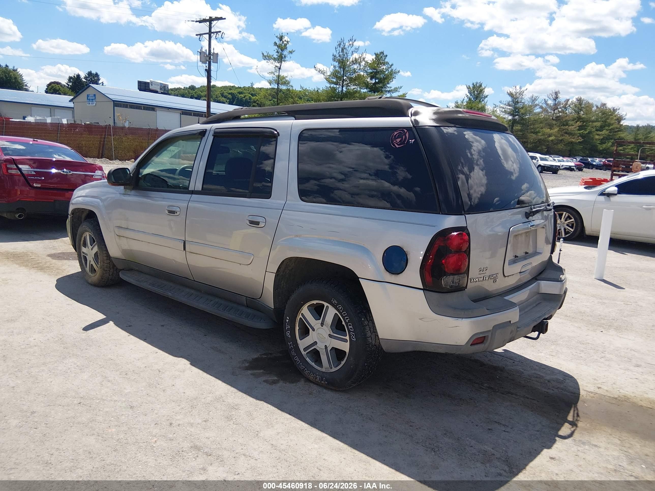 2005 Chevrolet Trailblazer Ext Lt Silver vin: 1GNET16S256104285