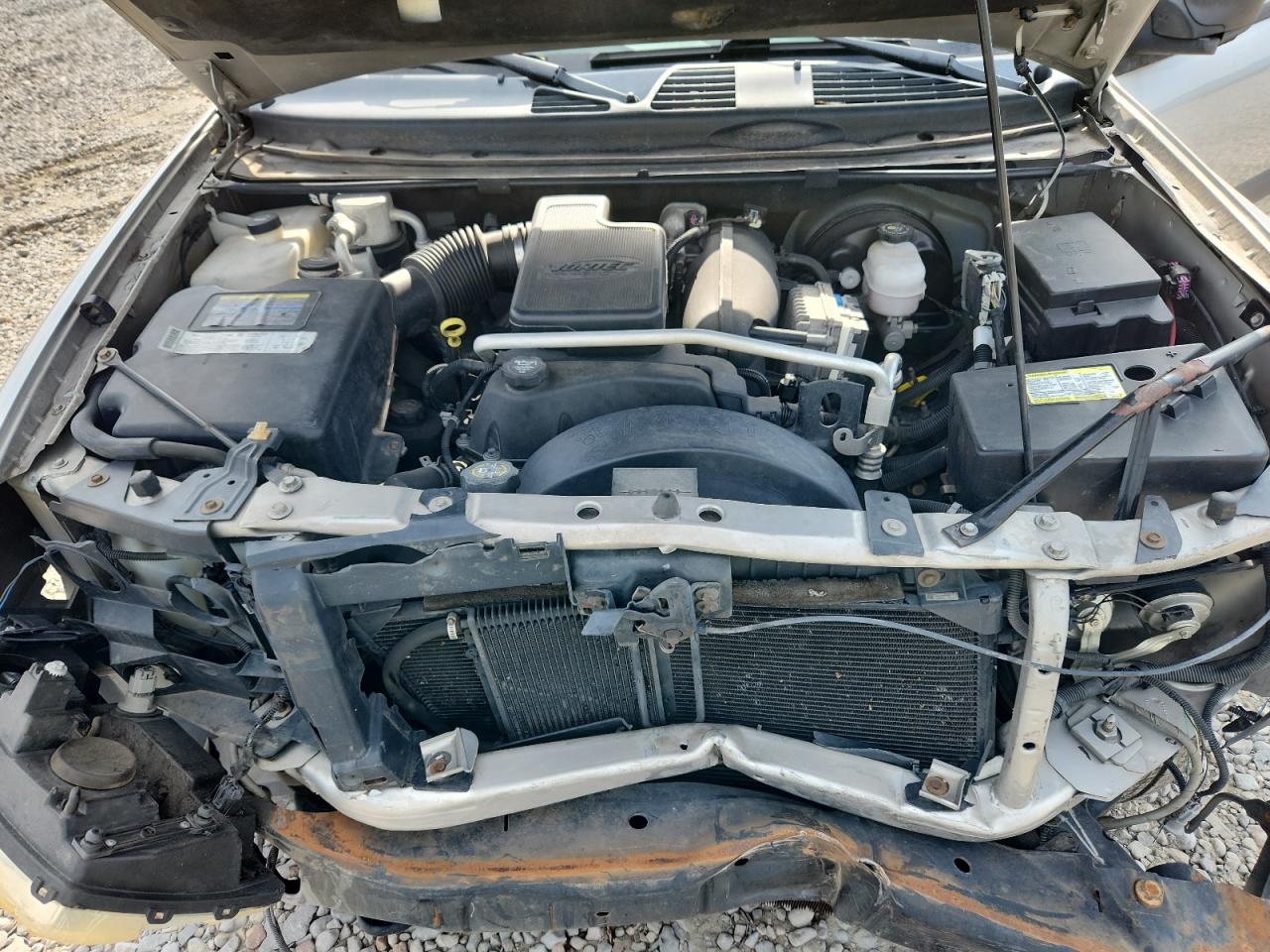 2005 Chevrolet Trailblazer Ext Ls Silver vin: 1GNET16S256142177