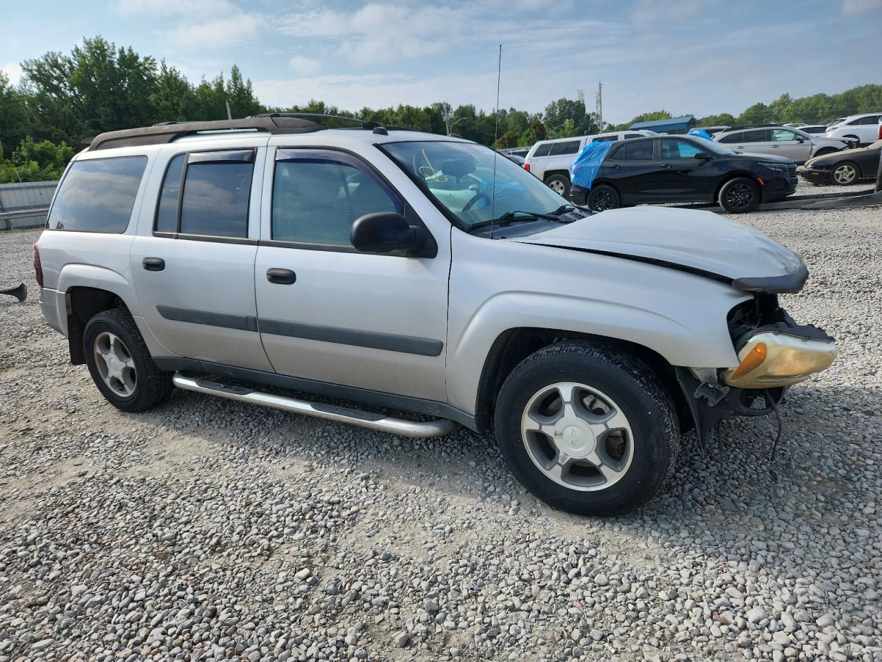 2005 Chevrolet Trailblazer Ext Ls Silver vin: 1GNET16S256142177