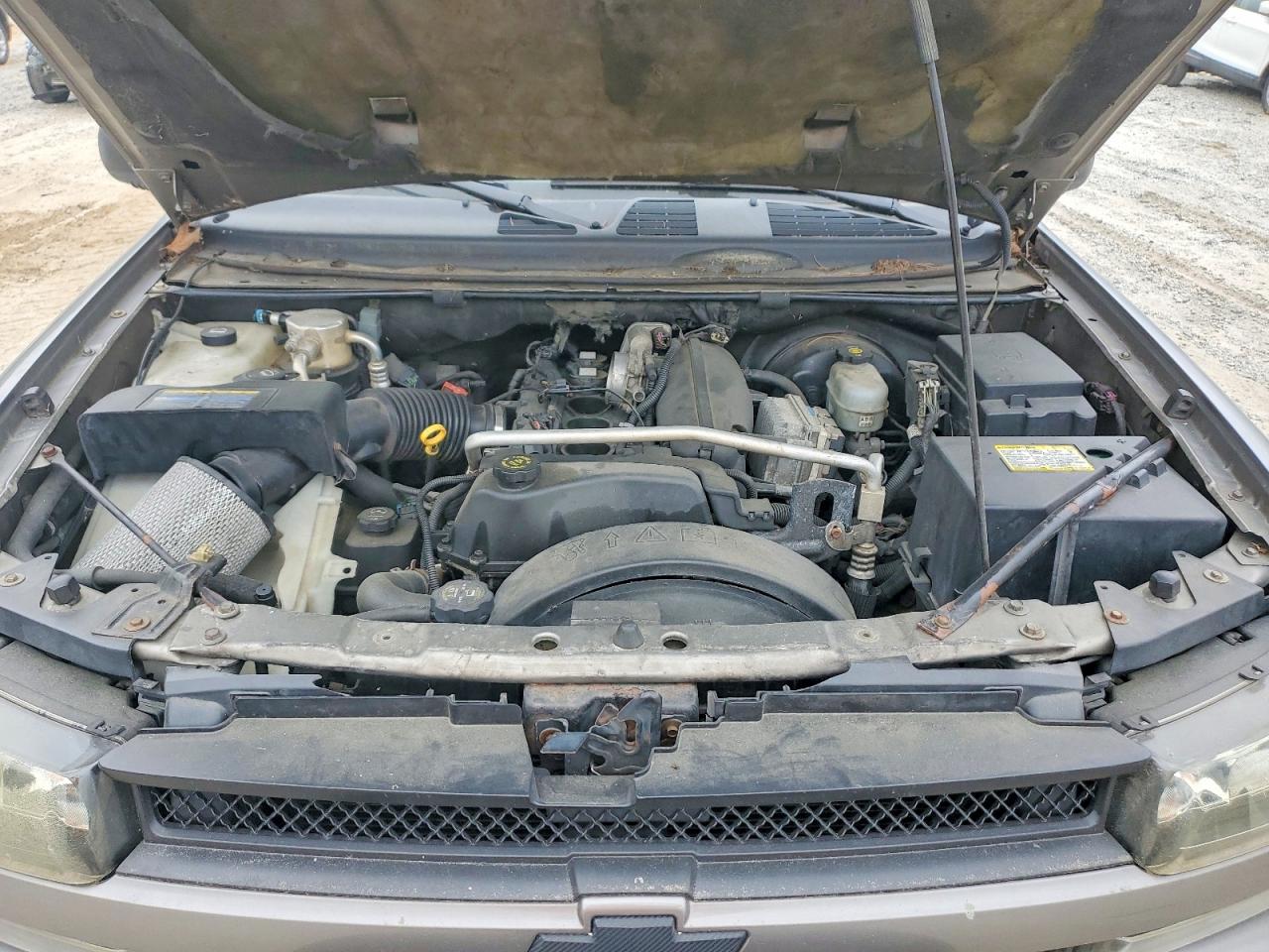 2005 Chevrolet Trailblazer Ext Ls Gray vin: 1GNET16S256177561
