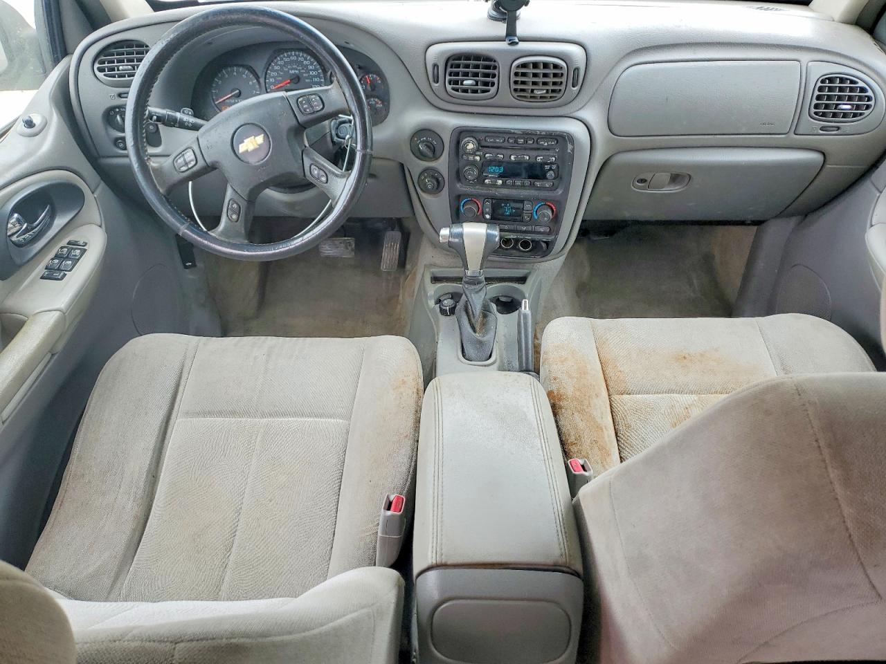 2005 Chevrolet Trailblazer Ext Ls Gray vin: 1GNET16S256177561