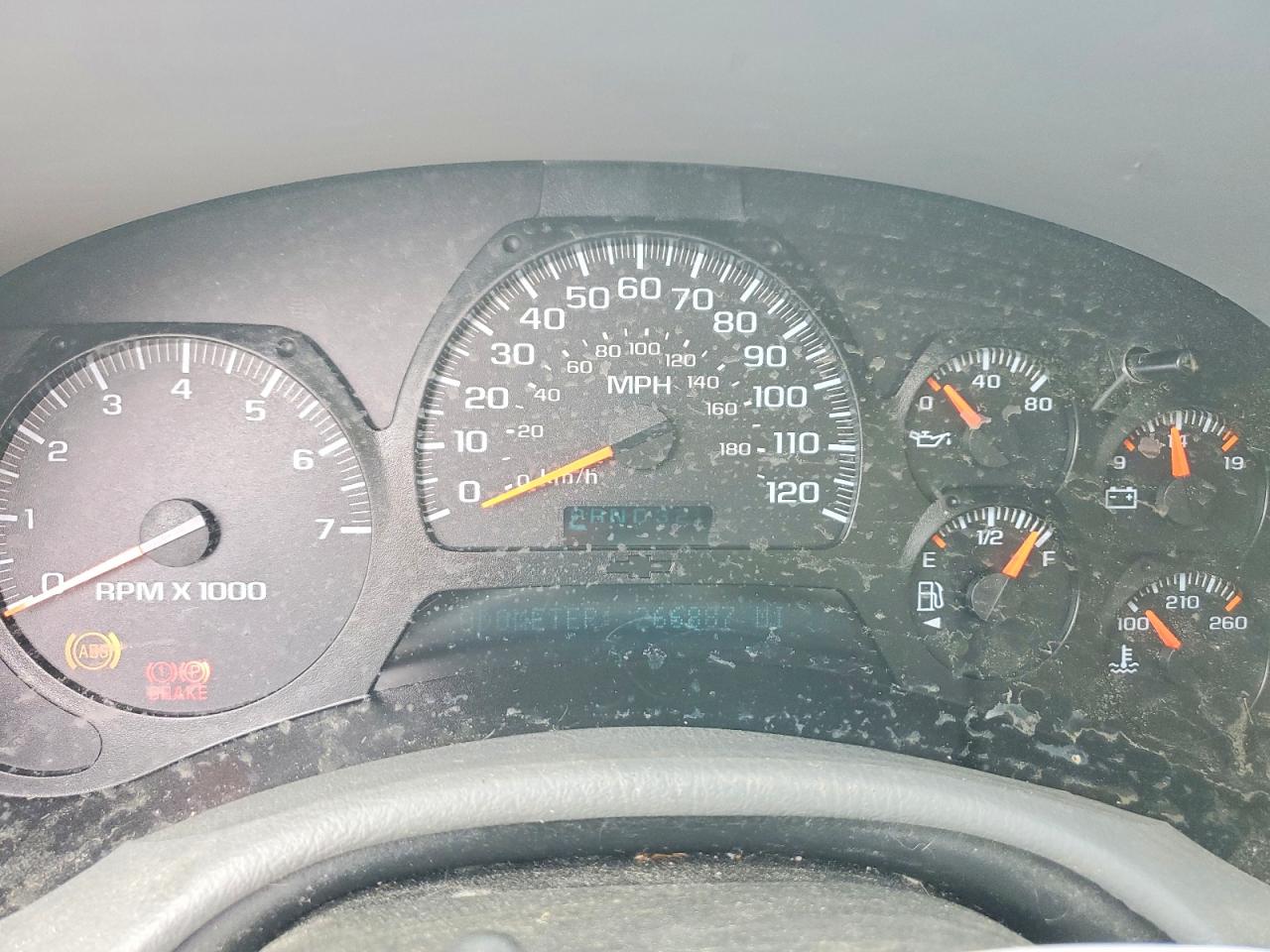 2005 Chevrolet Trailblazer Ext Ls Gray vin: 1GNET16S256177561