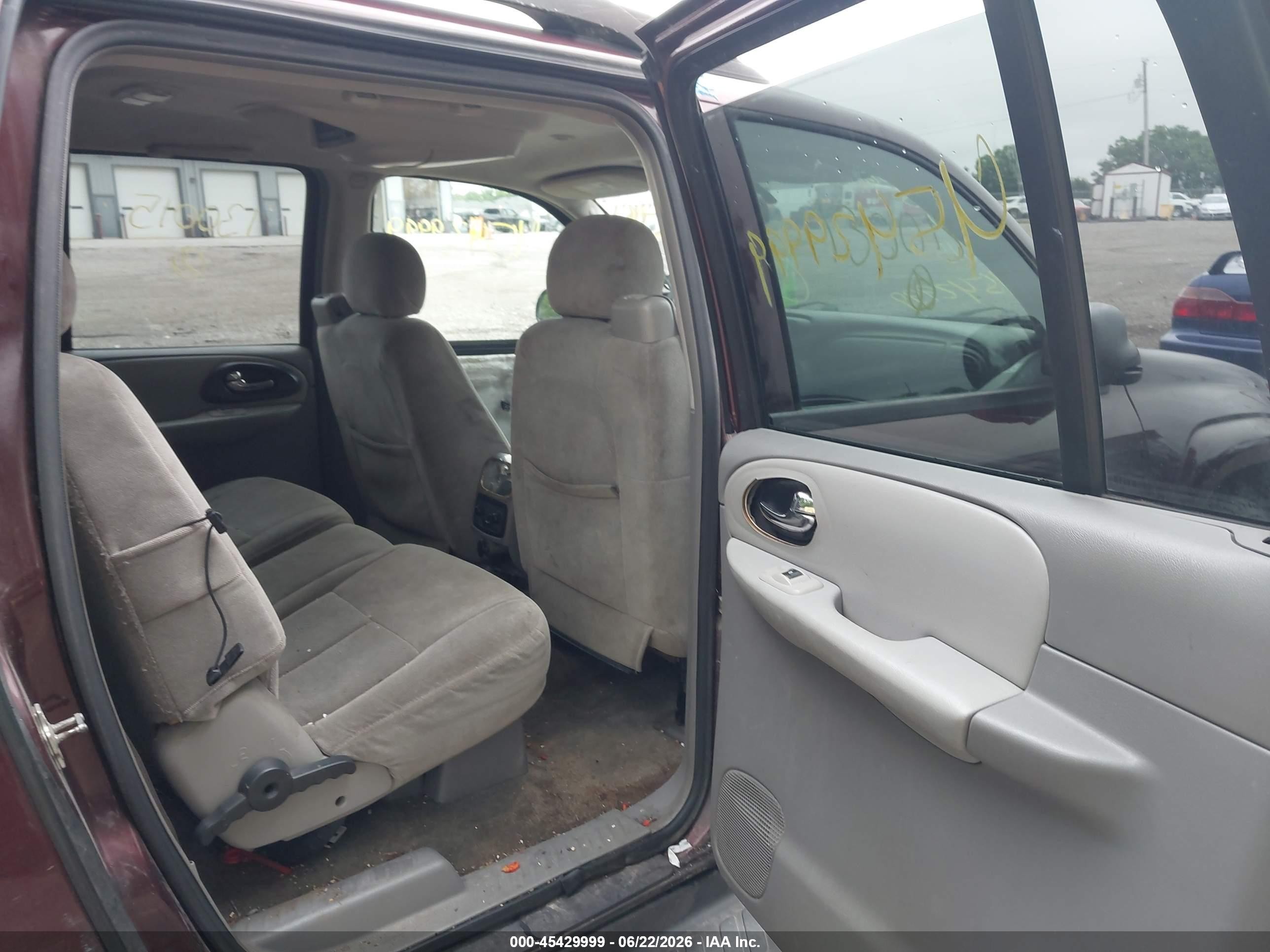 2006 Chevrolet Trailblazer Ext Ls Purple vin: 1GNET16S266130015