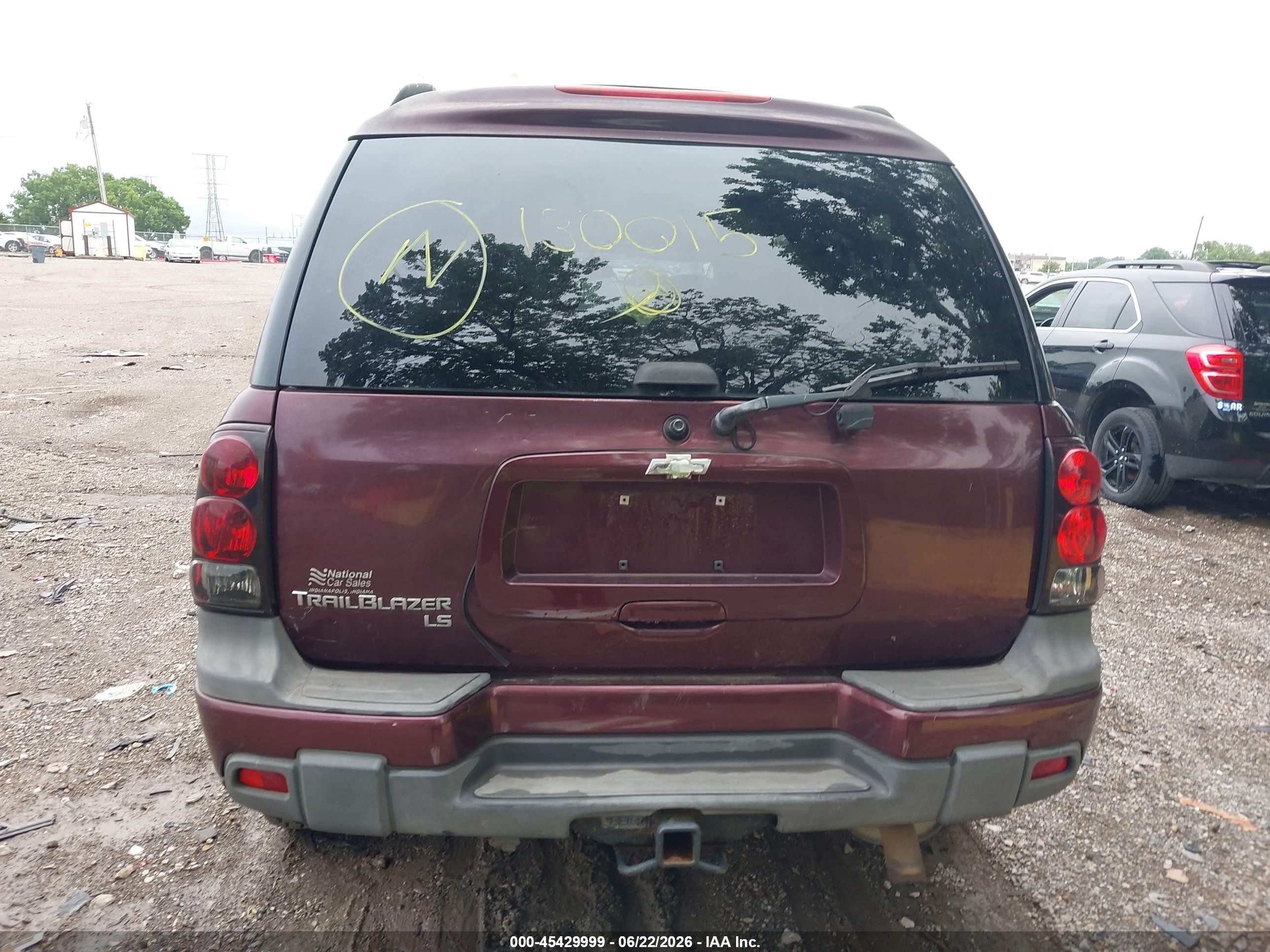 2006 Chevrolet Trailblazer Ext Ls Purple vin: 1GNET16S266130015