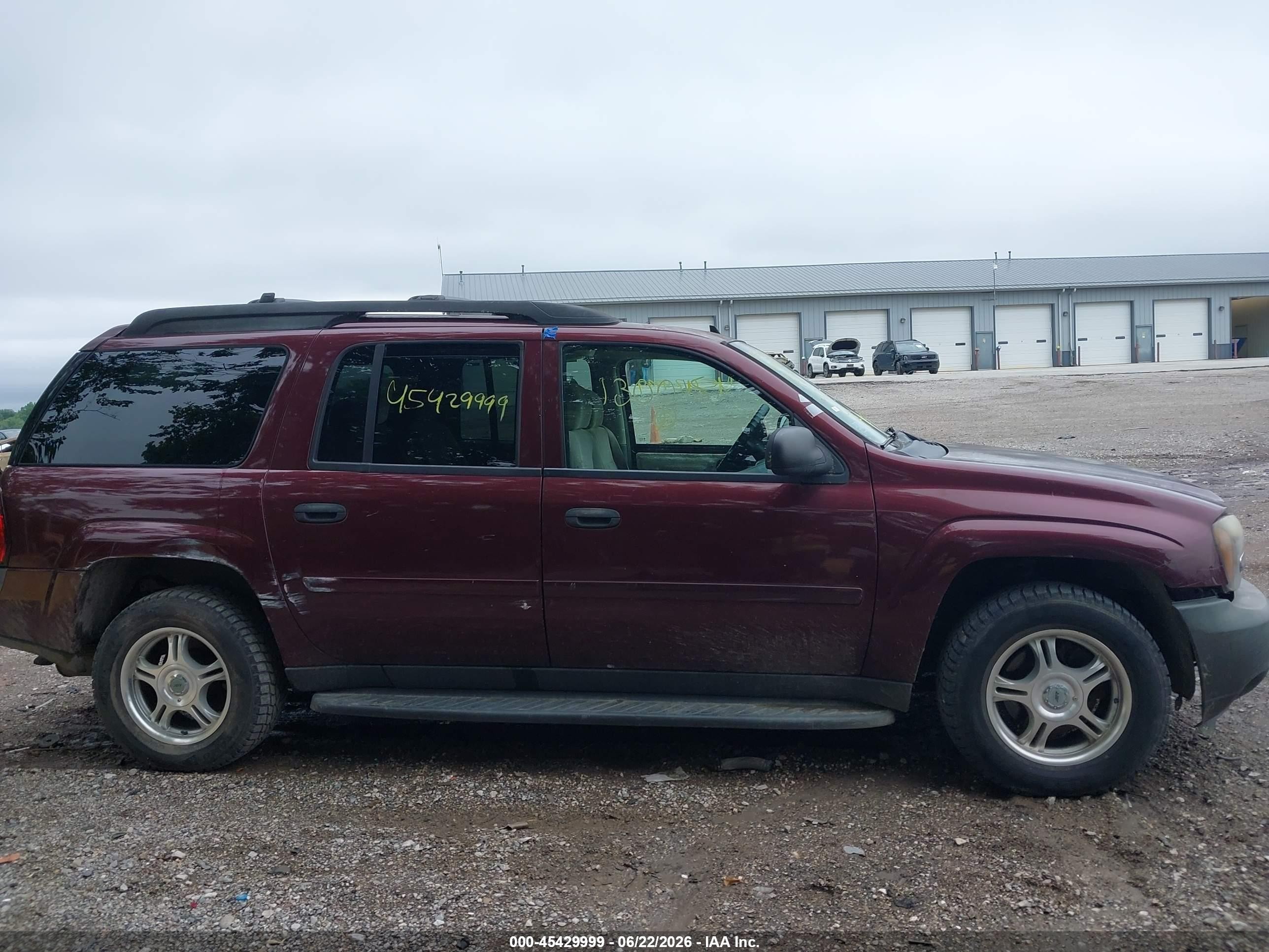 2006 Chevrolet Trailblazer Ext Ls Purple vin: 1GNET16S266130015