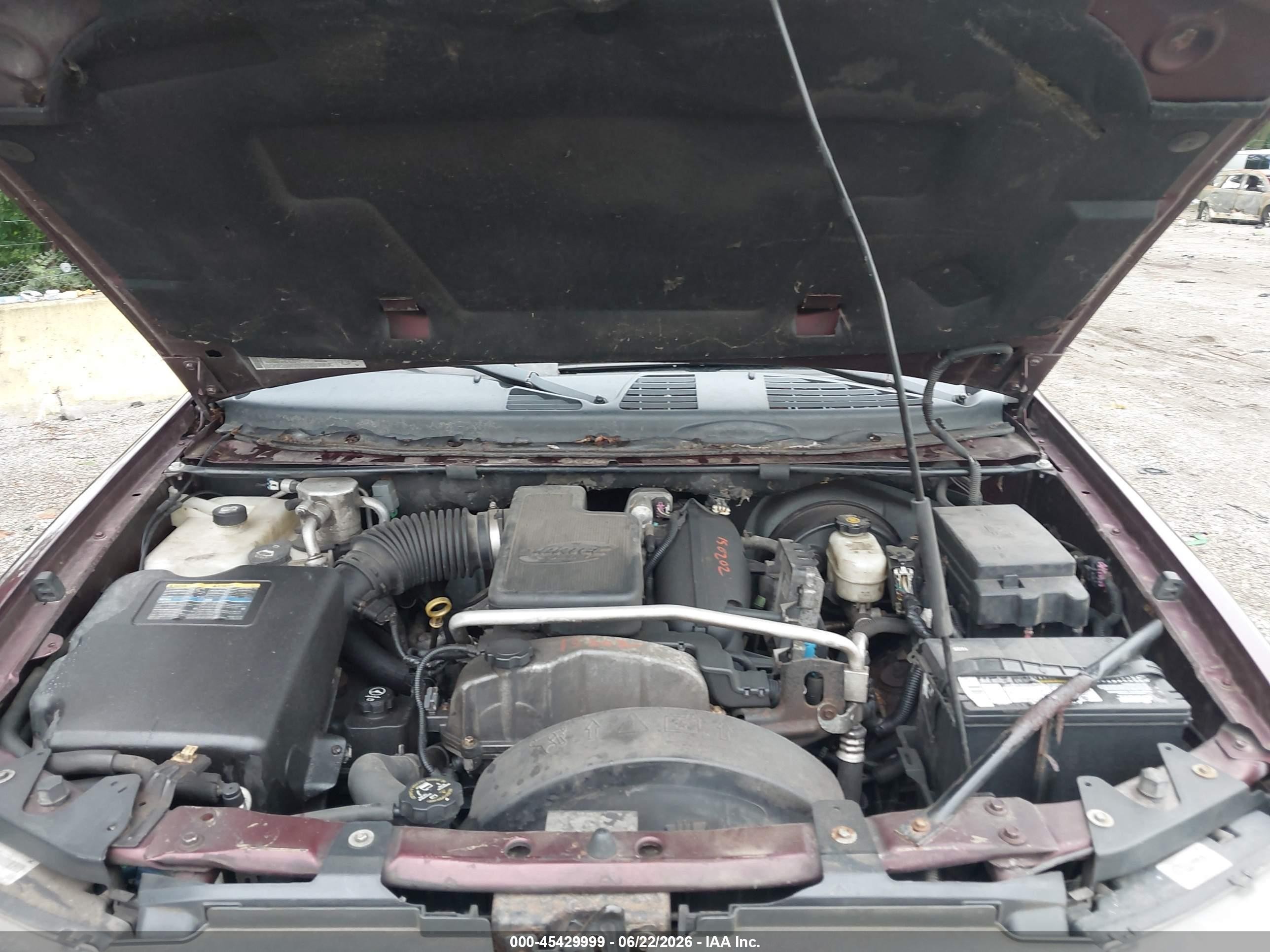 2006 Chevrolet Trailblazer Ext Ls Purple vin: 1GNET16S266130015