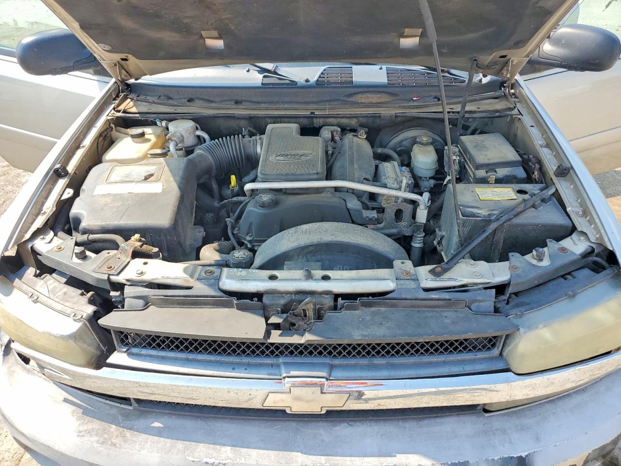 2005 Chevrolet Trailblazer Ext Ls Silver vin: 1GNET16S356113450