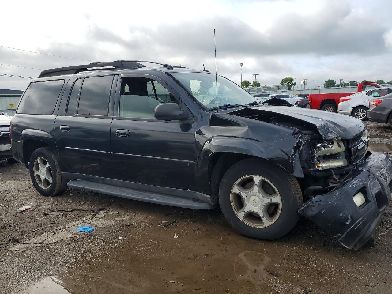 2005 Chevrolet Trailblazer Ext Ls Black vin: 1GNET16S356198595