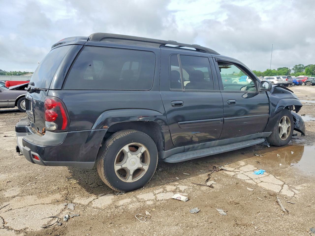 2005 Chevrolet Trailblazer Ext Ls Black vin: 1GNET16S356198595