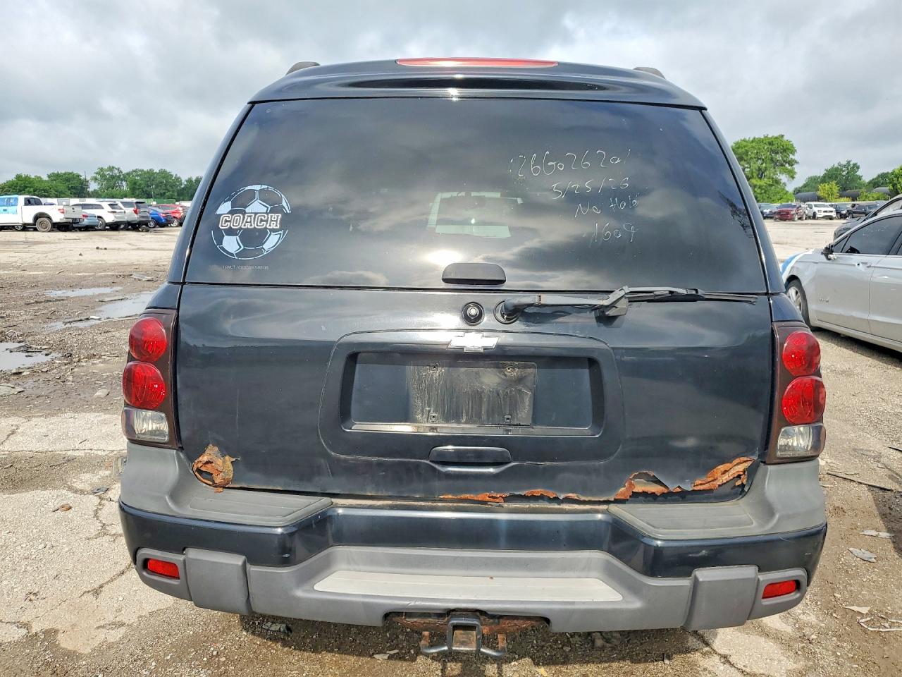 2005 Chevrolet Trailblazer Ext Ls Black vin: 1GNET16S356198595