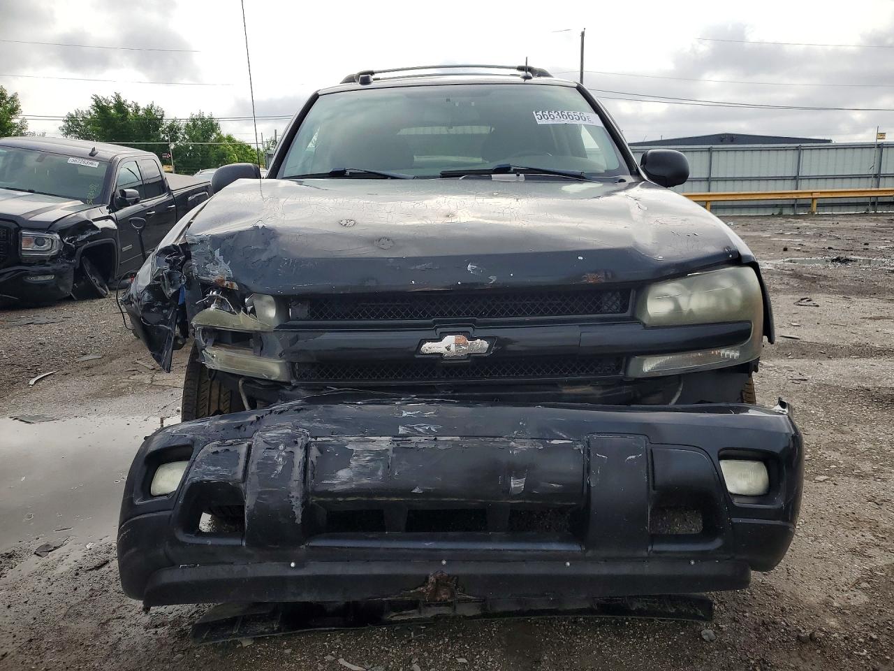 2005 Chevrolet Trailblazer Ext Ls Black vin: 1GNET16S356198595