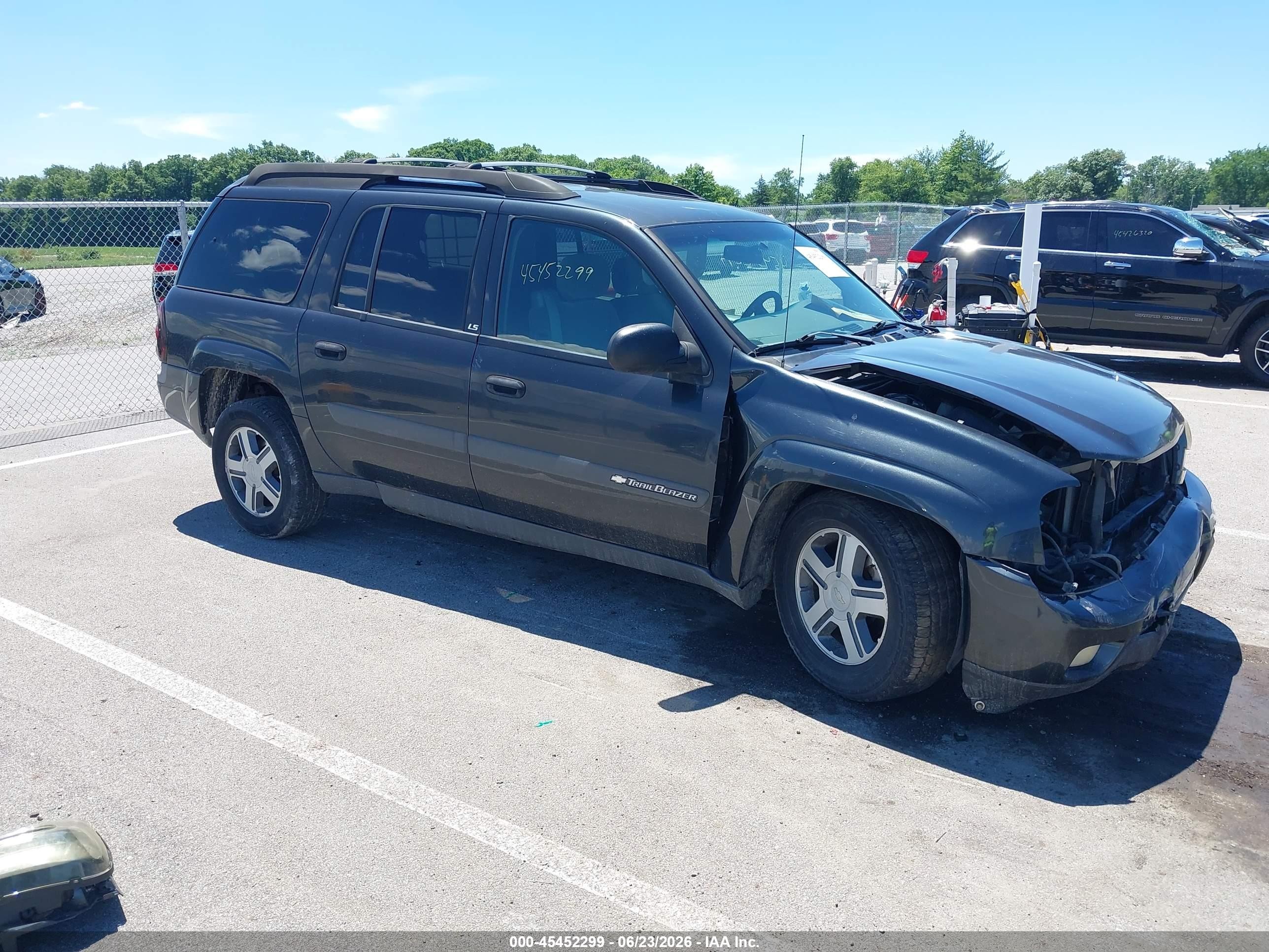 2004 Chevrolet Trailblazer Ext Ls Серый vin: 1GNET16S446103279