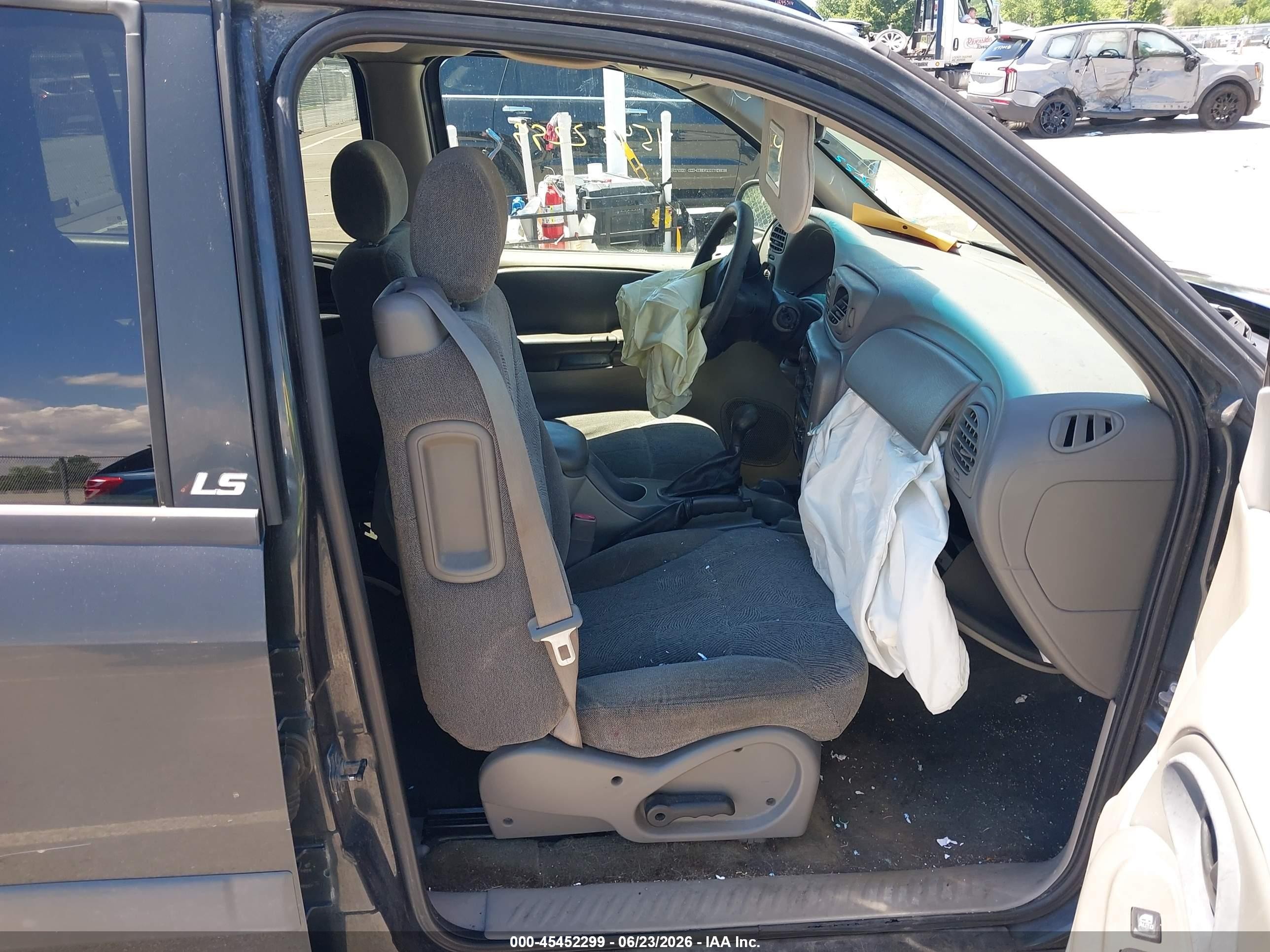 2004 Chevrolet Trailblazer Ext Ls Gray vin: 1GNET16S446103279