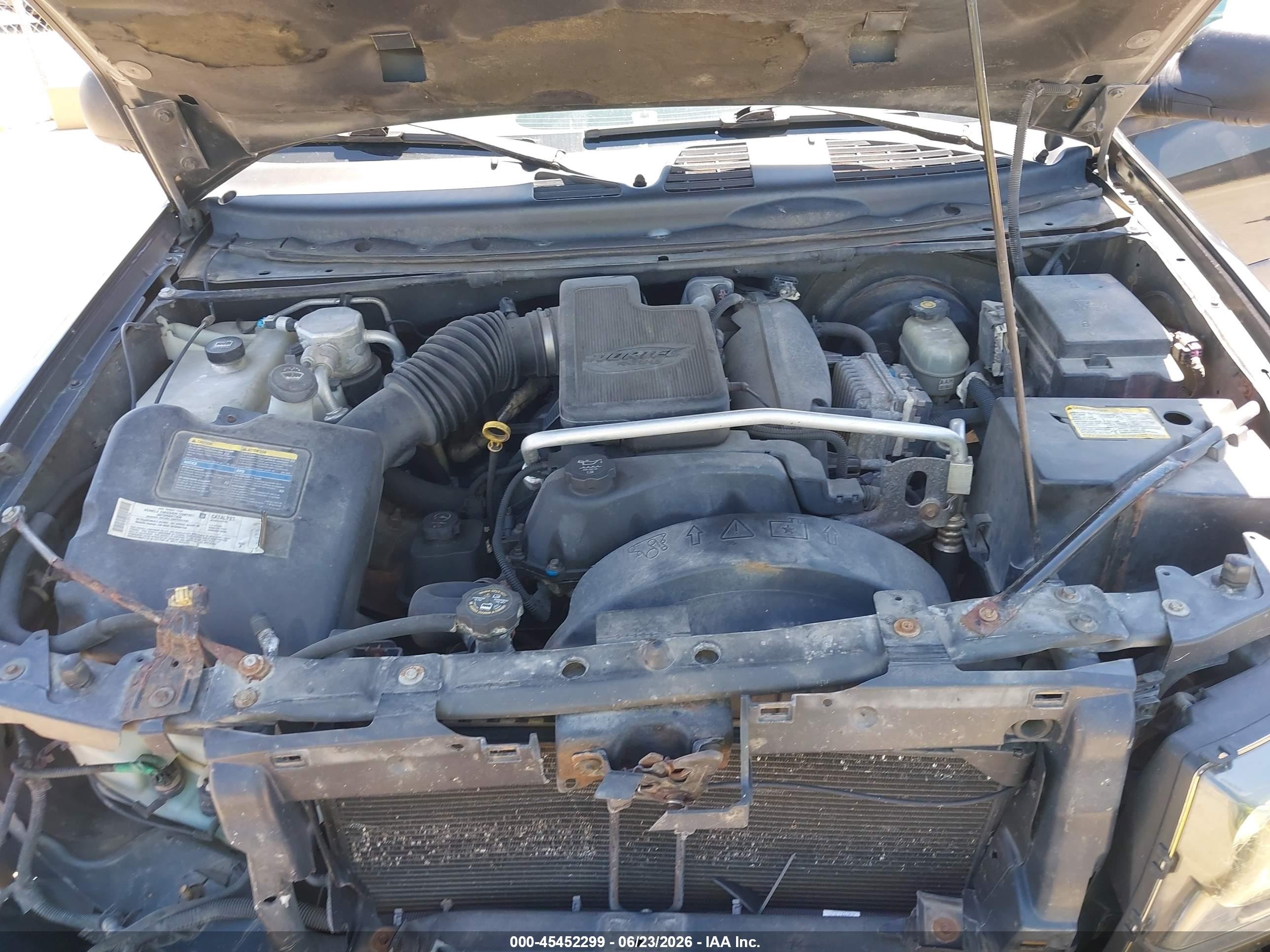 2004 Chevrolet Trailblazer Ext Ls Gray vin: 1GNET16S446103279