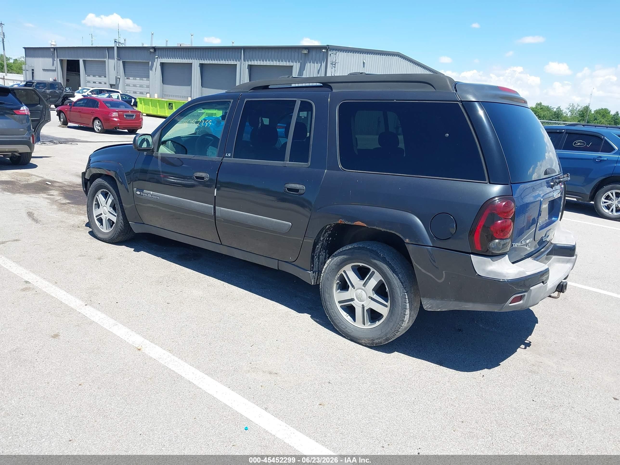 2004 Chevrolet Trailblazer Ext Ls Gray vin: 1GNET16S446103279