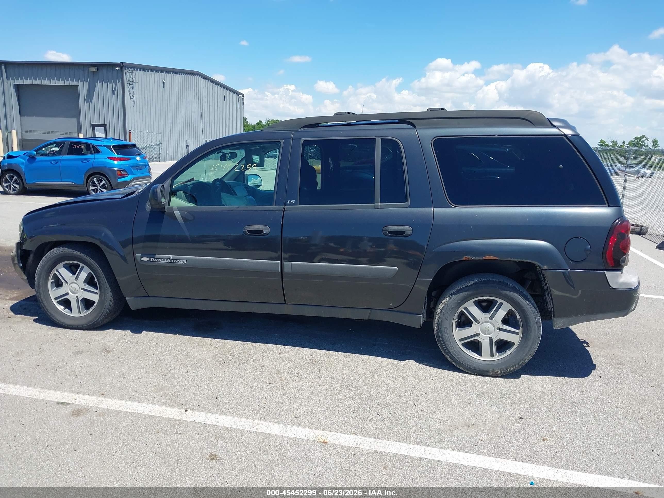 2004 Chevrolet Trailblazer Ext Ls Gray vin: 1GNET16S446103279