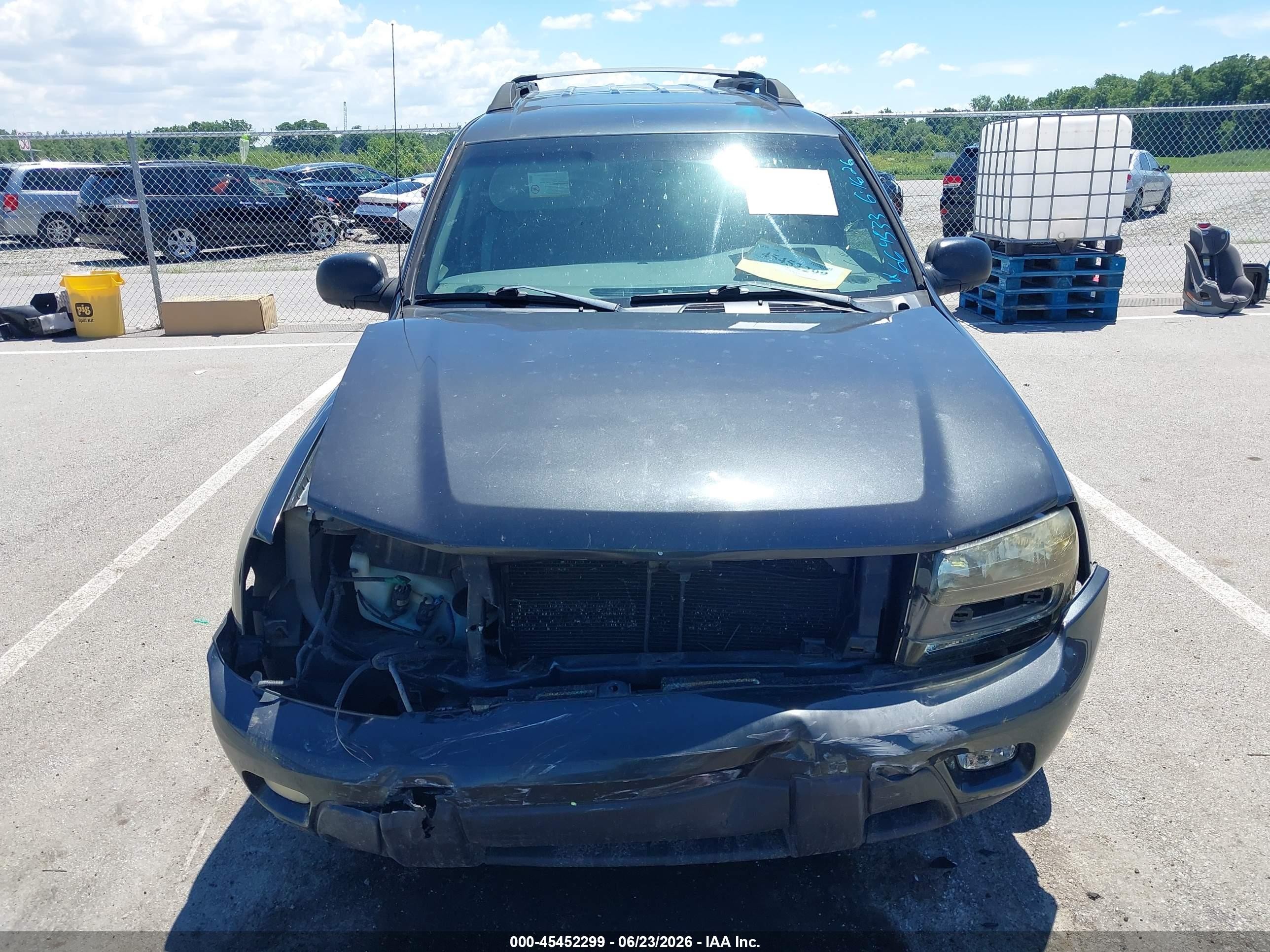 2004 Chevrolet Trailblazer Ext Ls Gray vin: 1GNET16S446103279