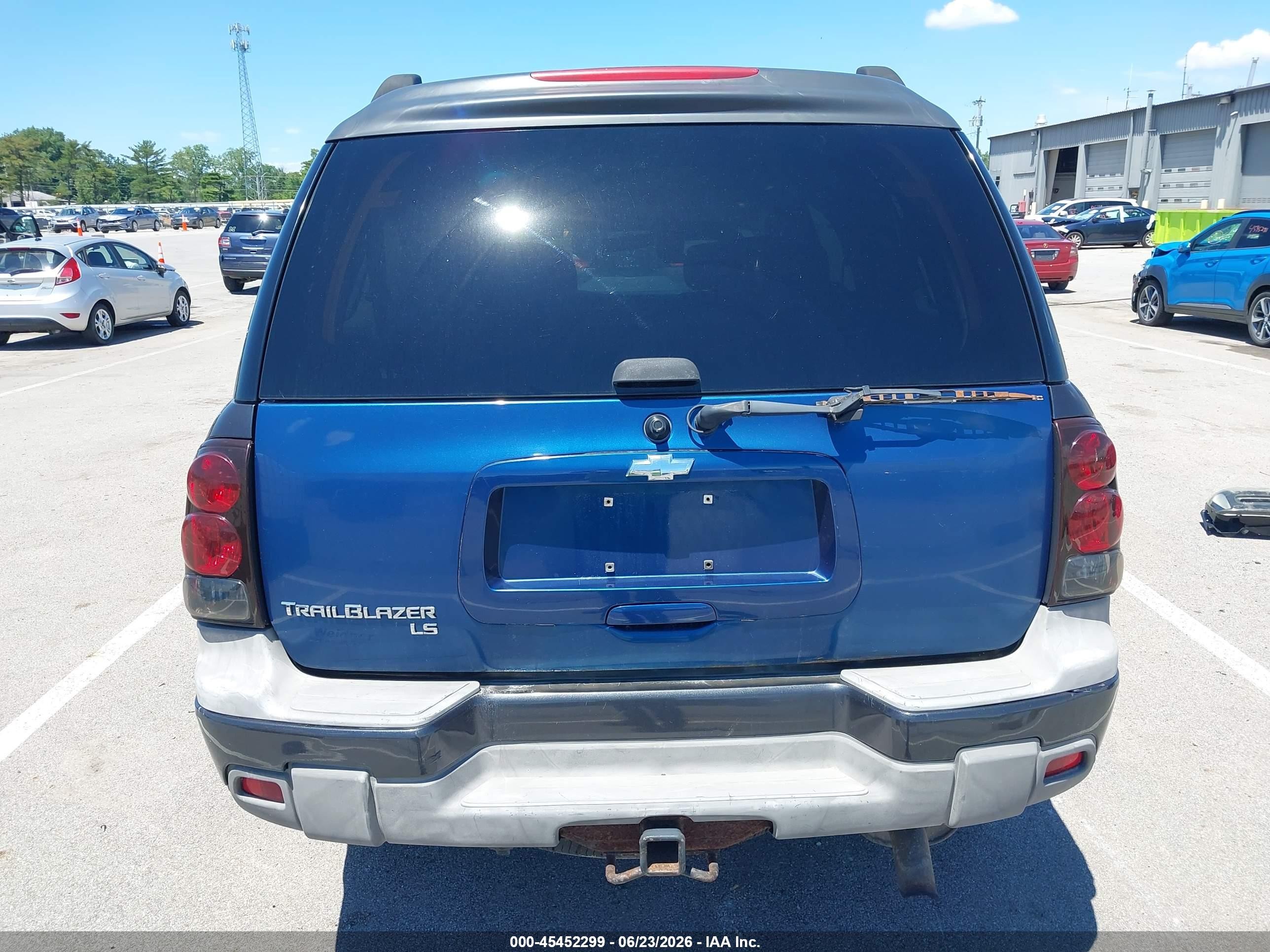 2004 Chevrolet Trailblazer Ext Ls Gray vin: 1GNET16S446103279