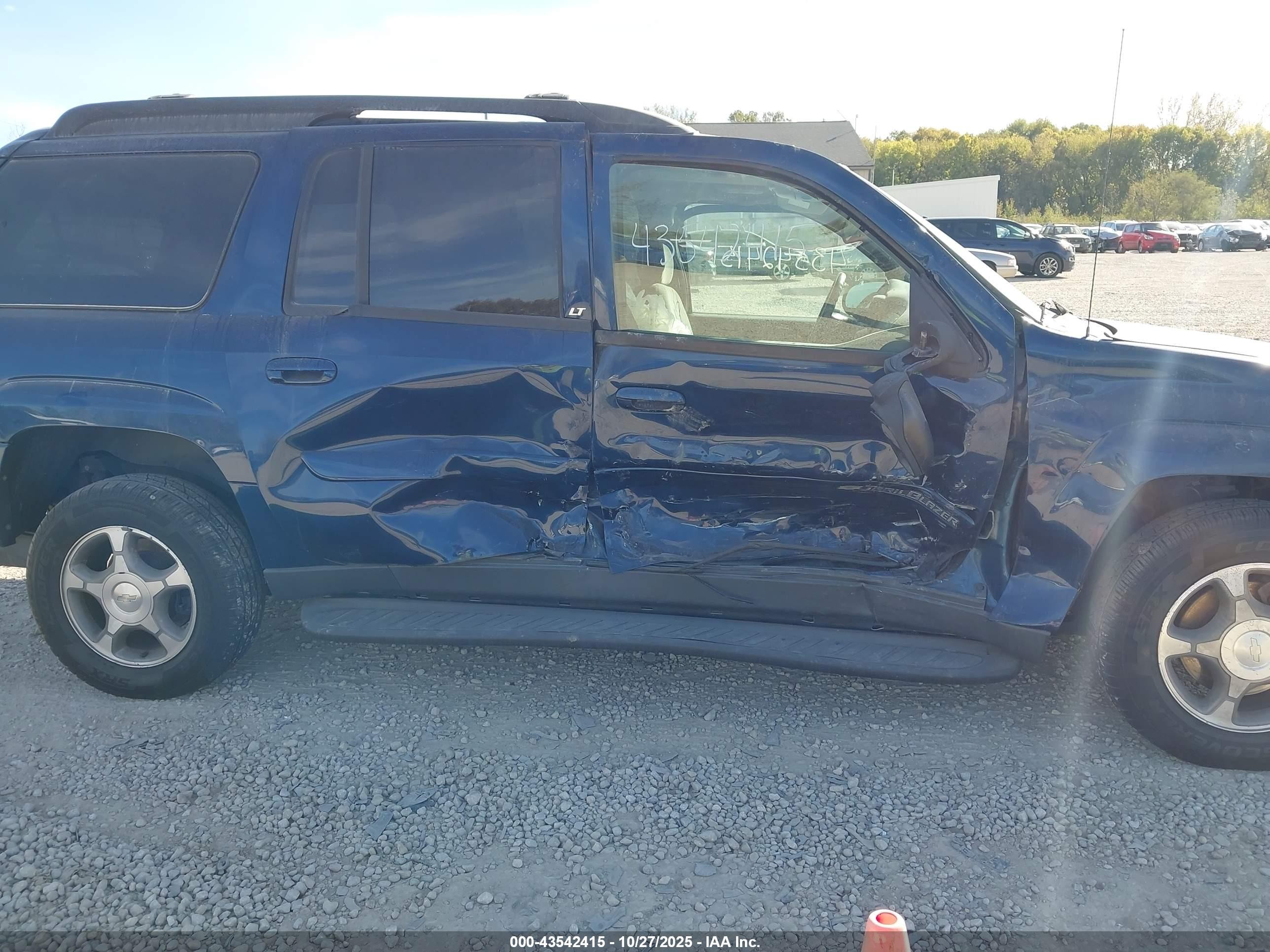 2004 Chevrolet Trailblazer Ext Lt Blue vin: 1GNET16S446172151
