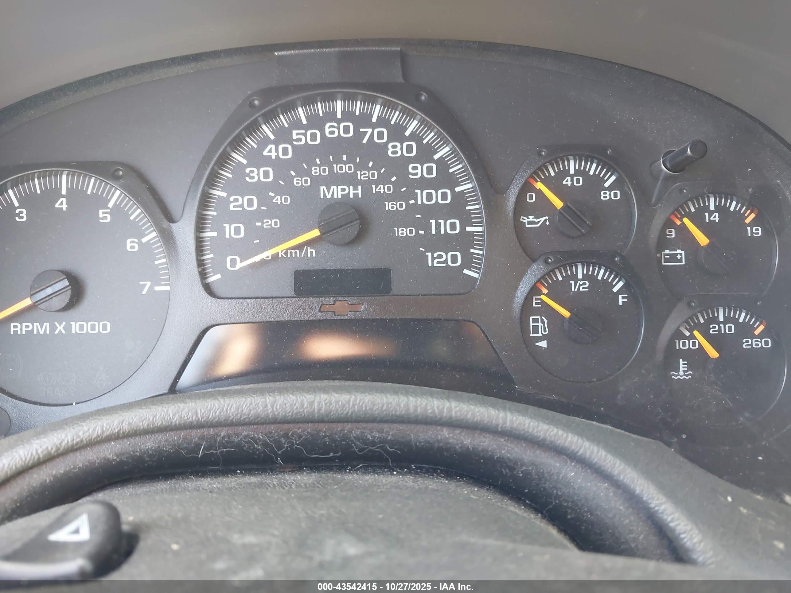 2004 Chevrolet Trailblazer Ext Lt Blue vin: 1GNET16S446172151