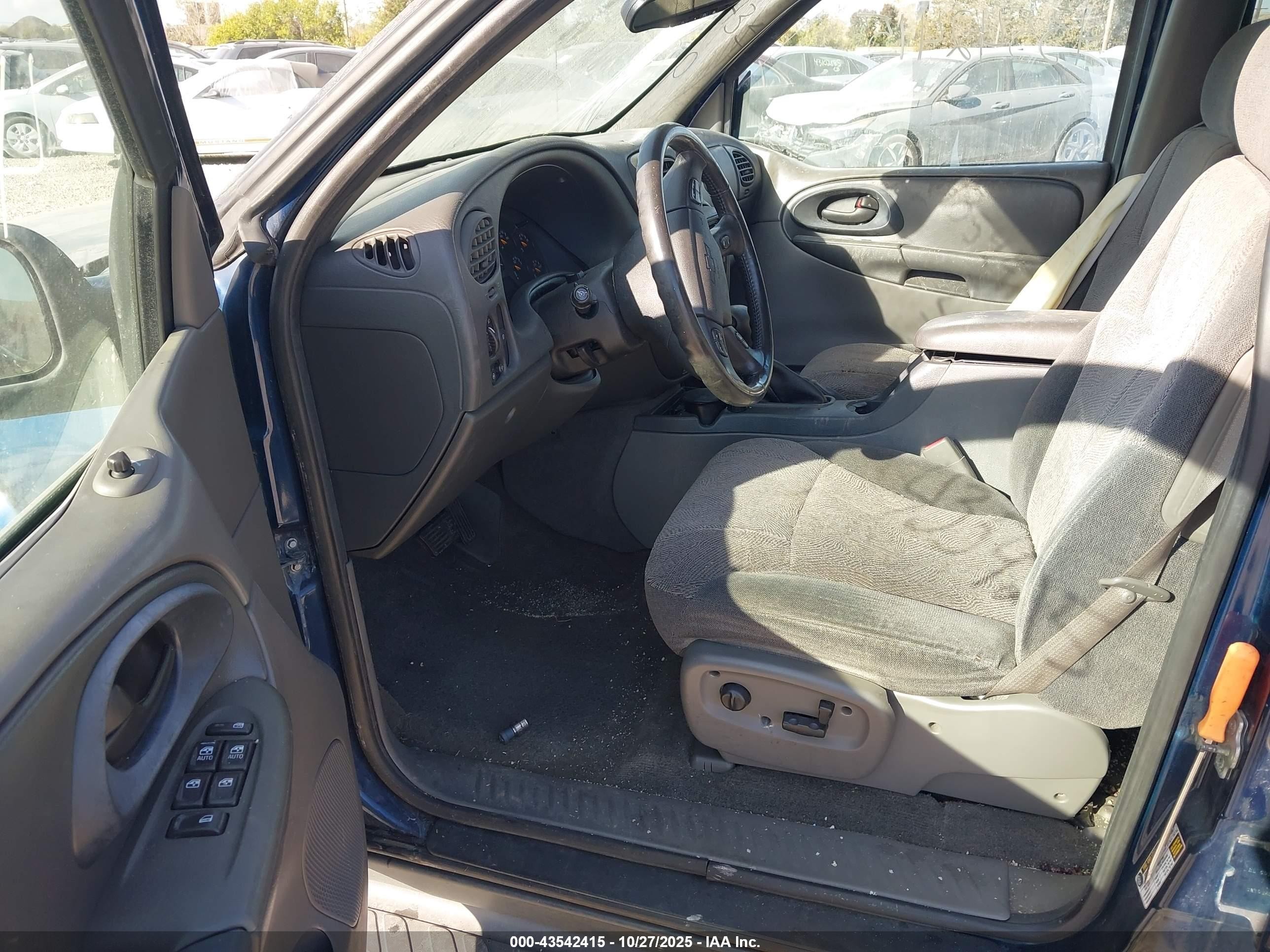 2004 Chevrolet Trailblazer Ext Lt Blue vin: 1GNET16S446172151